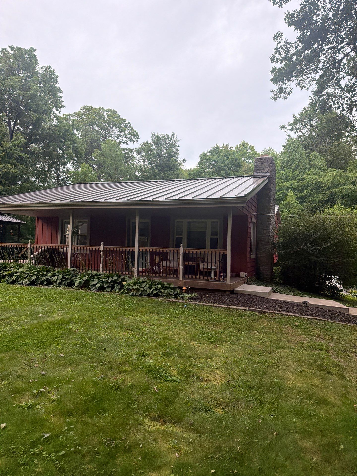 Standing Seam Metal Roofing - Burnished Slate by Hoel Roofing & Remodeling