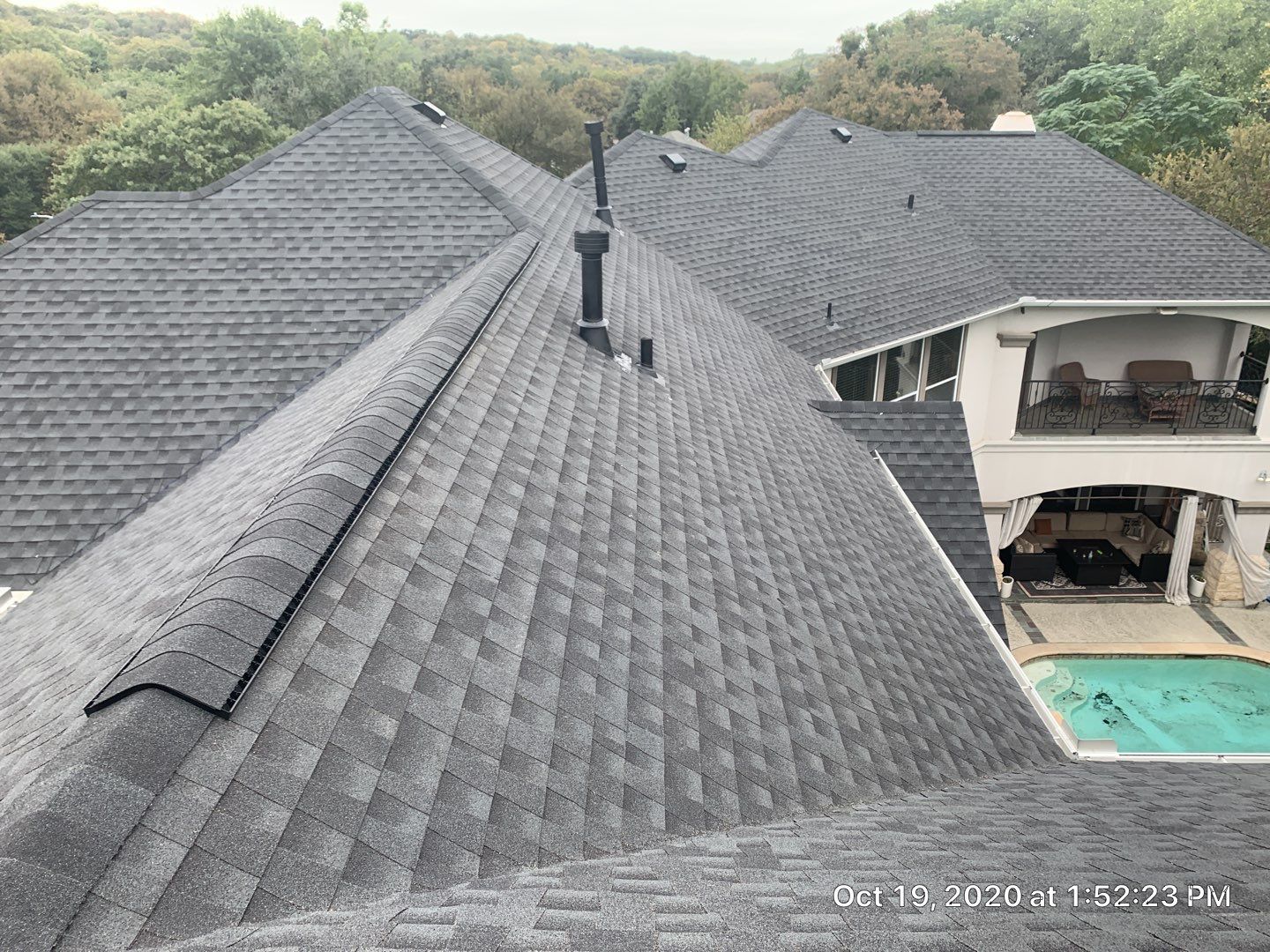 Large Custom Estate Roof Replacement in Arlington by First United Roofing & Construction
