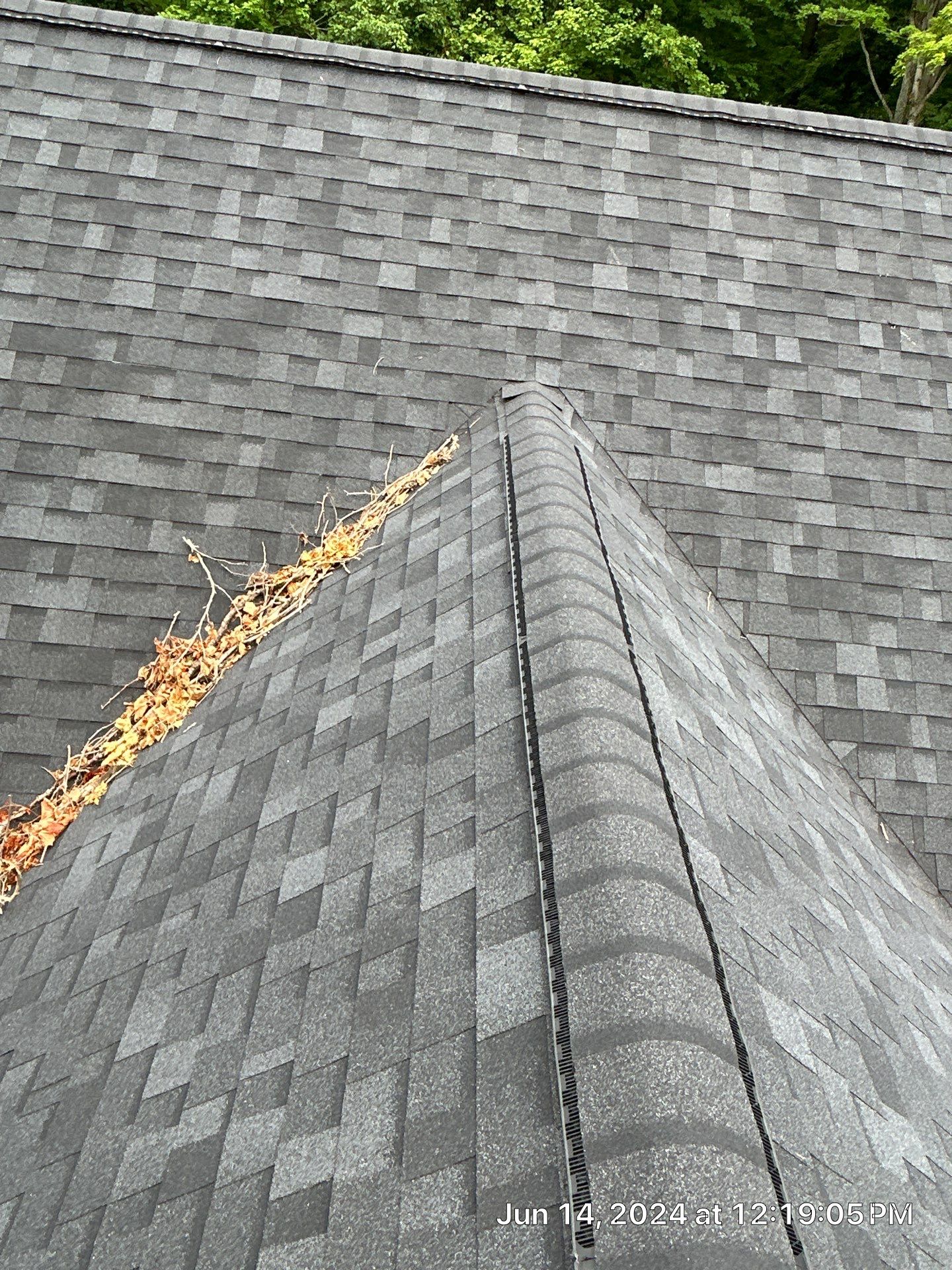 Residential Roofing Installation using Duration Series Shingles - Onyx Black by RoofX 