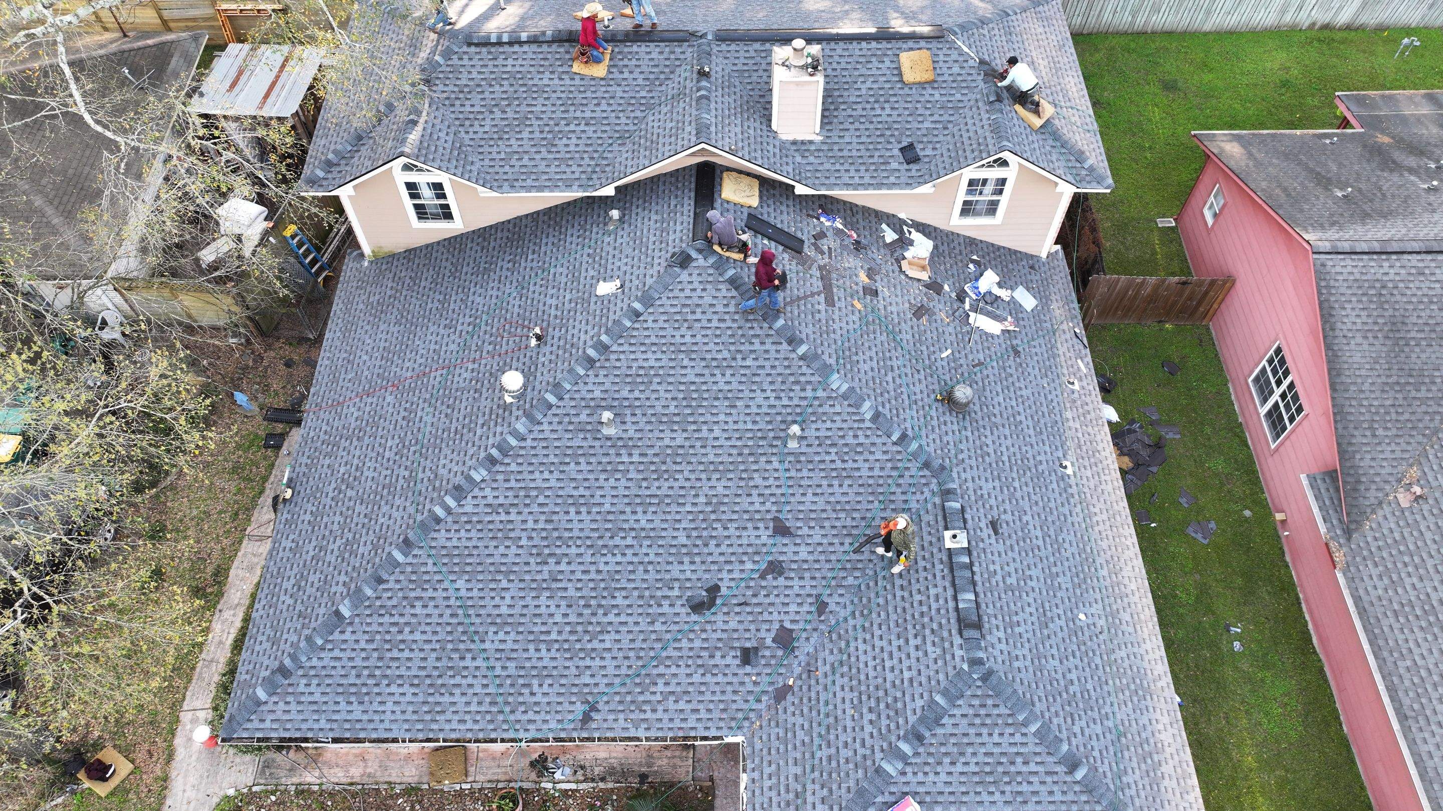 GAF Timberline HD Roof Replacement — Conroe, TX by PL Roofing & SB Roofing, LLC.