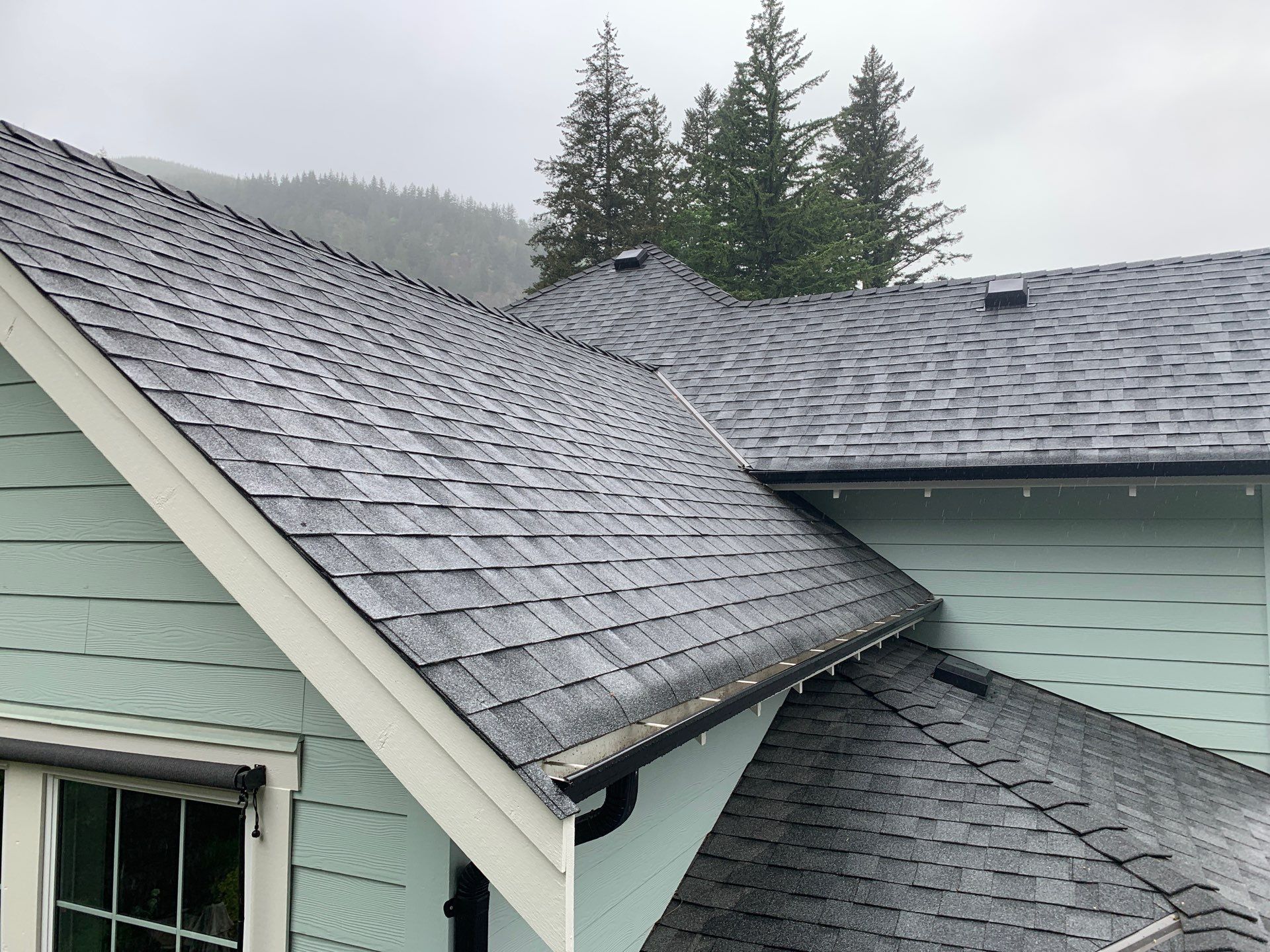 Residential Reroof Shingle - Pewter Grey by Top Notch Roofing Inc