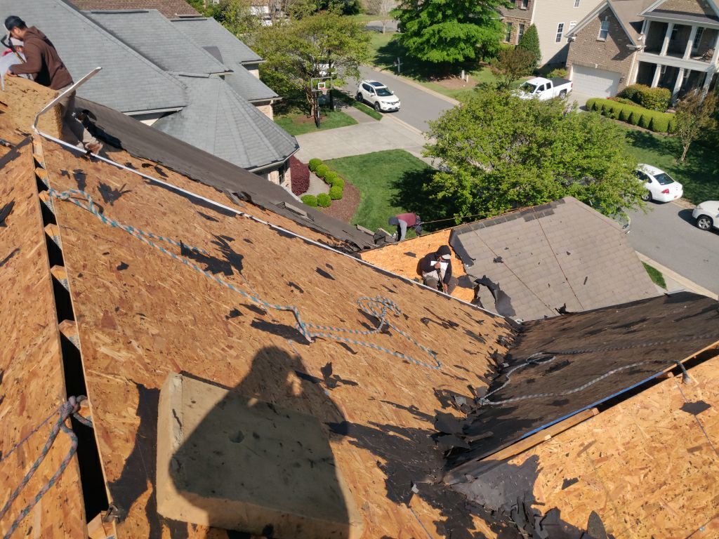 Residential Roofing Installation using Roof Installation by American Roofing NC