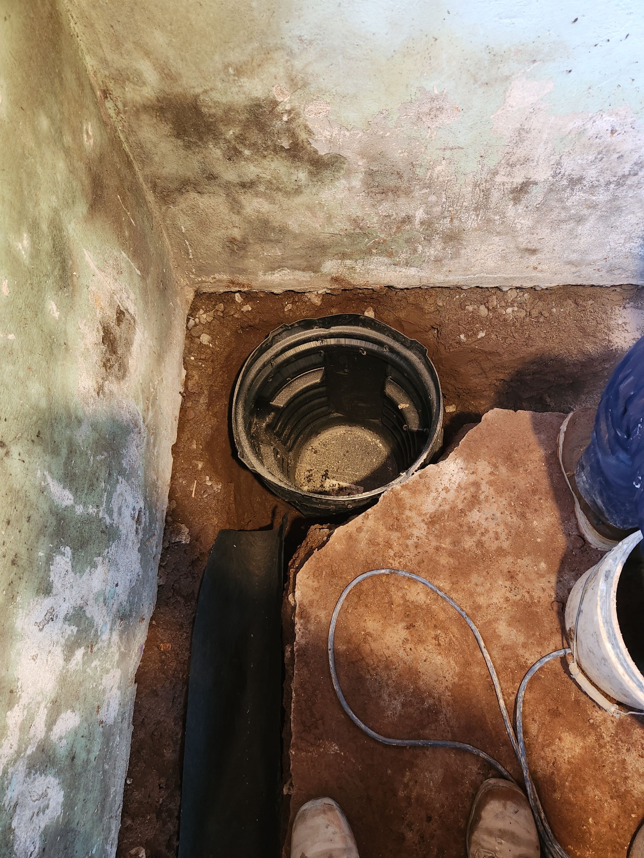Interior French Drain West Orange NJ by Pure Service Pro, LLC 