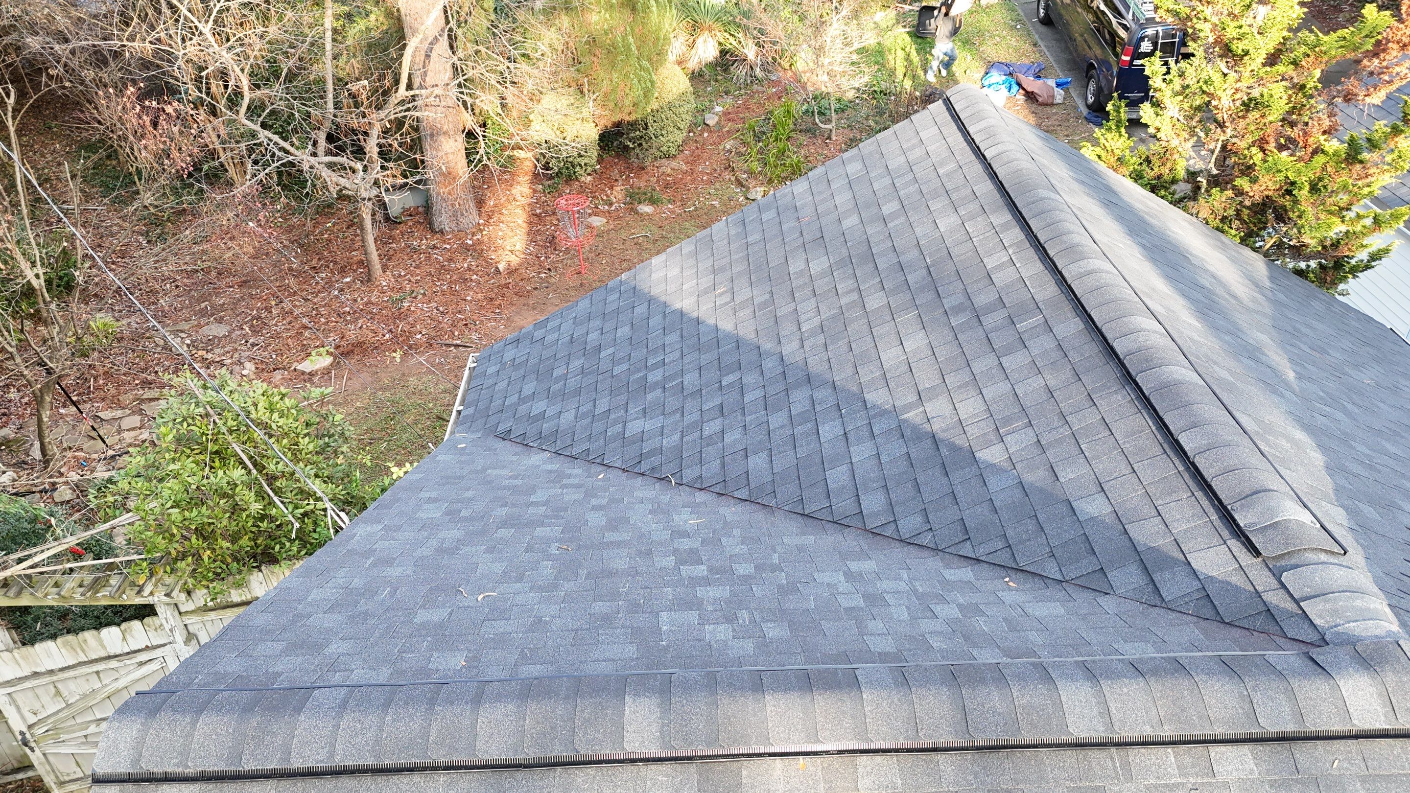 Woodstock, GA Roof Replacement CertainTeed Landmark Pro Max Def Charcoal Black by Reset Roofing