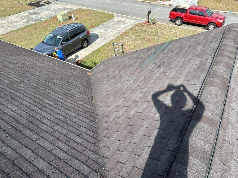 Residential Roofing Installation using Atlas Pinnacle Pristine Tan Mist by Talya Roofing