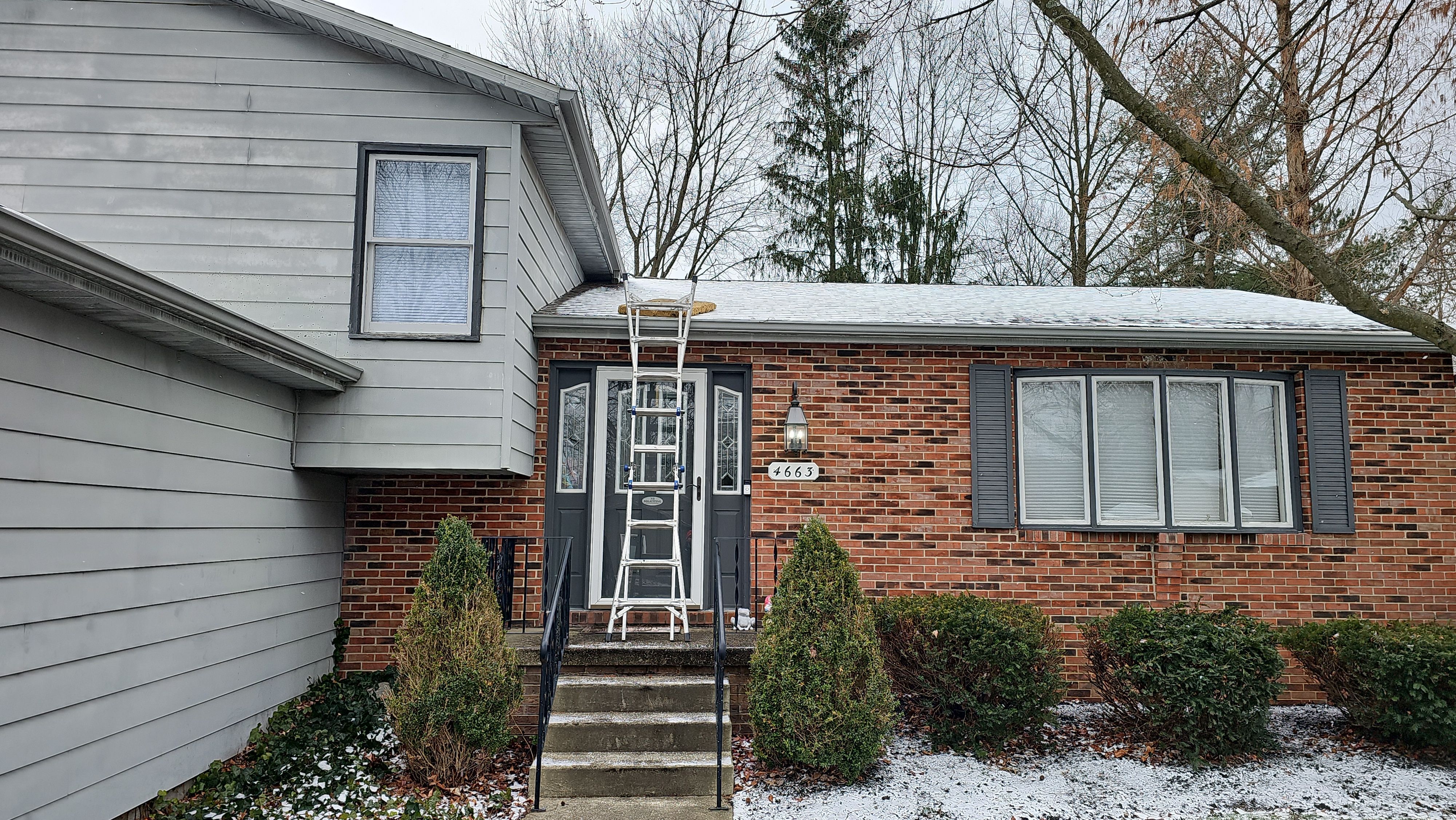 Atlas Pinnacle, Color, Coastal Granite, Drip Edge, Color, Black by Eagle Eye Roofing