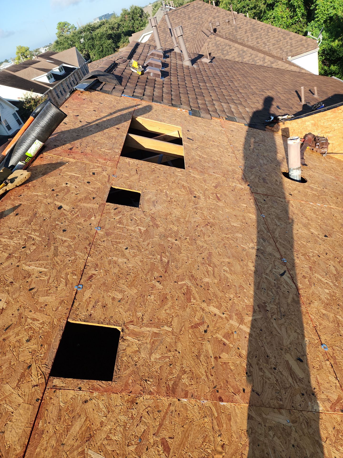 Residential Roofing Installation using Owen's Corning Duration (Lifetime) Shingles by Roof Repair Company