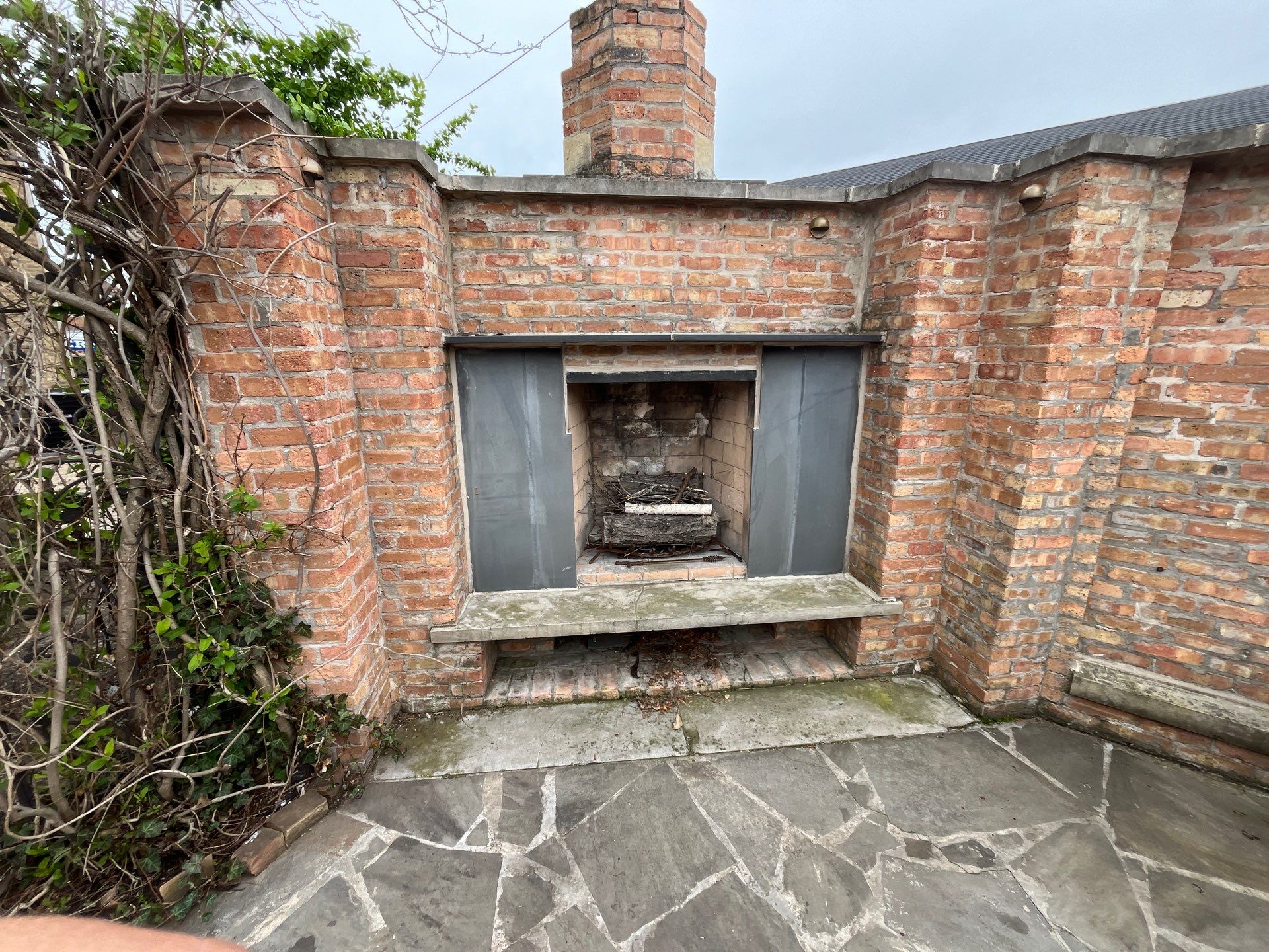 Brick repair, CSS, and stone cleaning by Northern Power Washing LLC.
