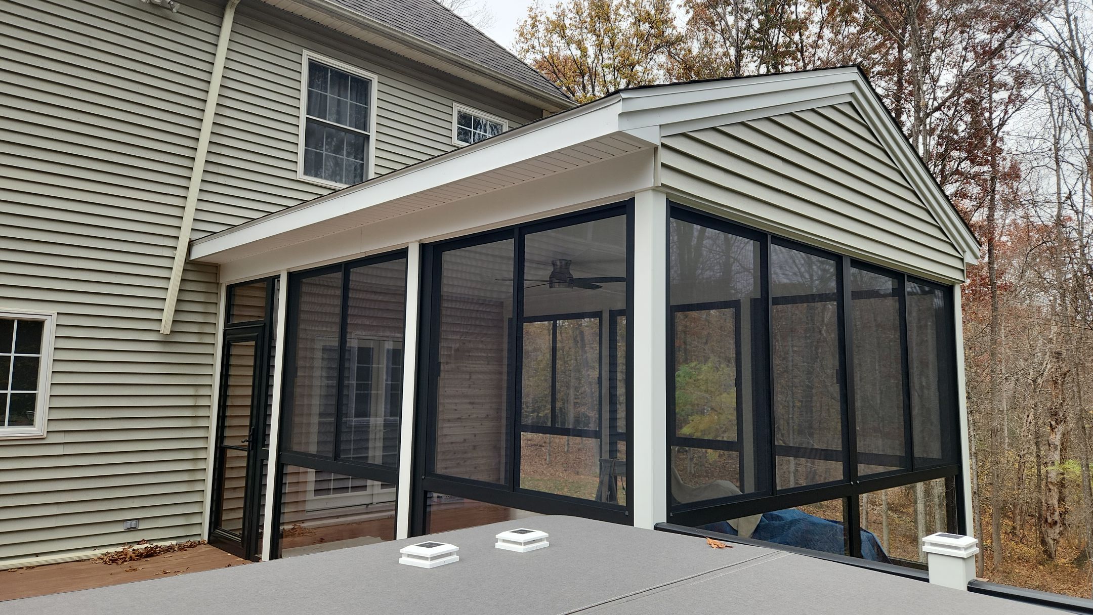Summer Space Porch Enclosure by DiGiorgi Roofing and Siding Inc