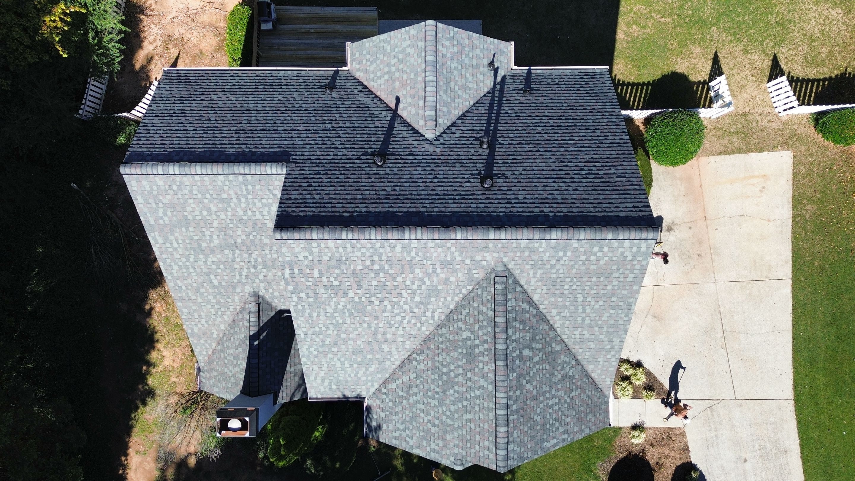 Cumming, GA Roof Replacement CertanTeed Landmark Pro Max Def Colonial Slate by Reset Roofing