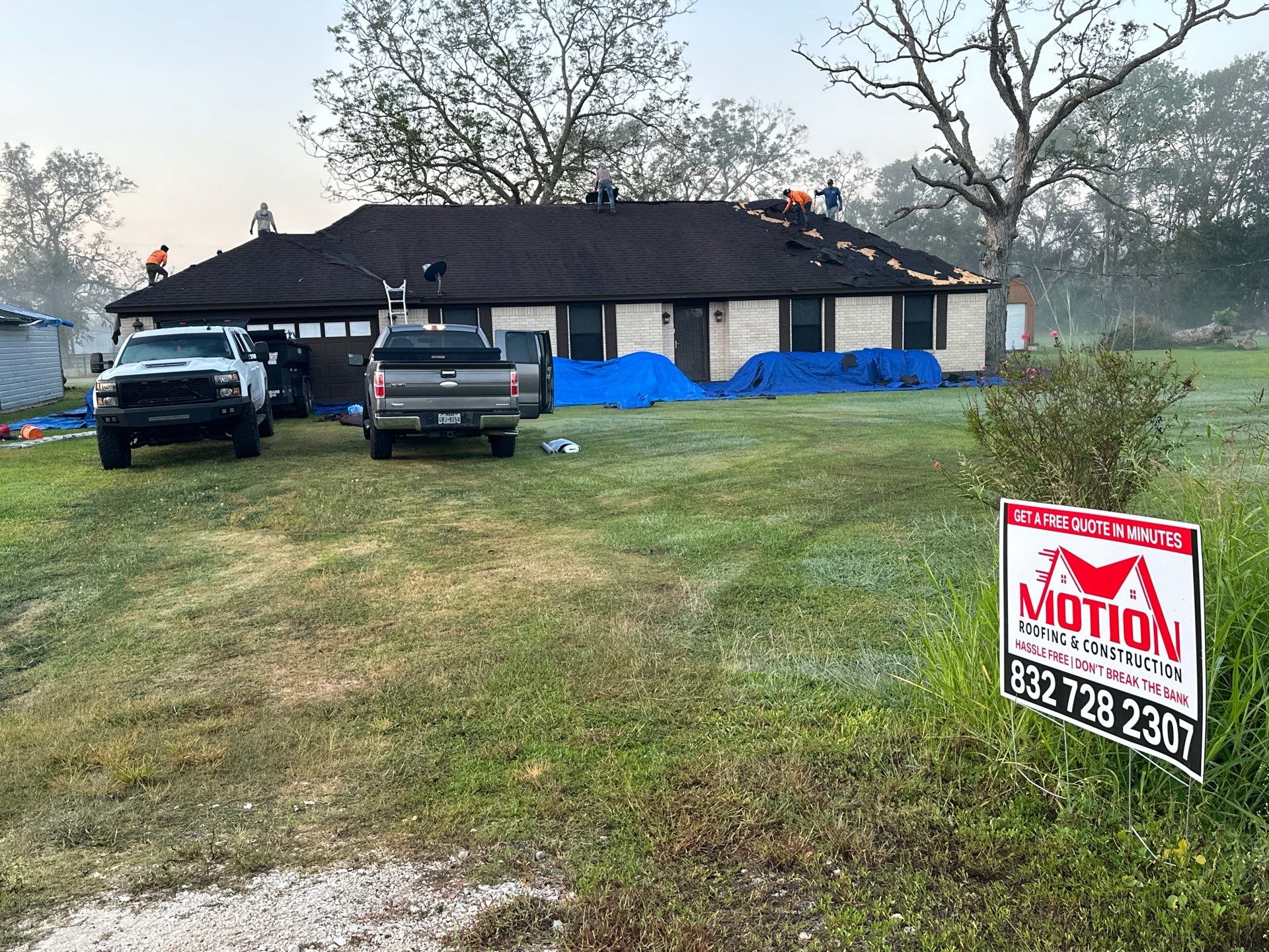 GAF HDZ TIMBERLINE BARKWOOD by Motion Roofing