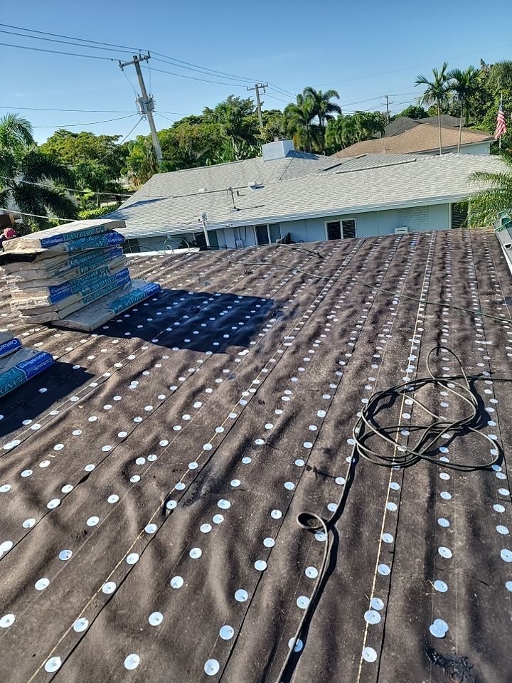 Shingle Roof Replacement and Decking Repair in Boynton Beach by Aastro Roofing
