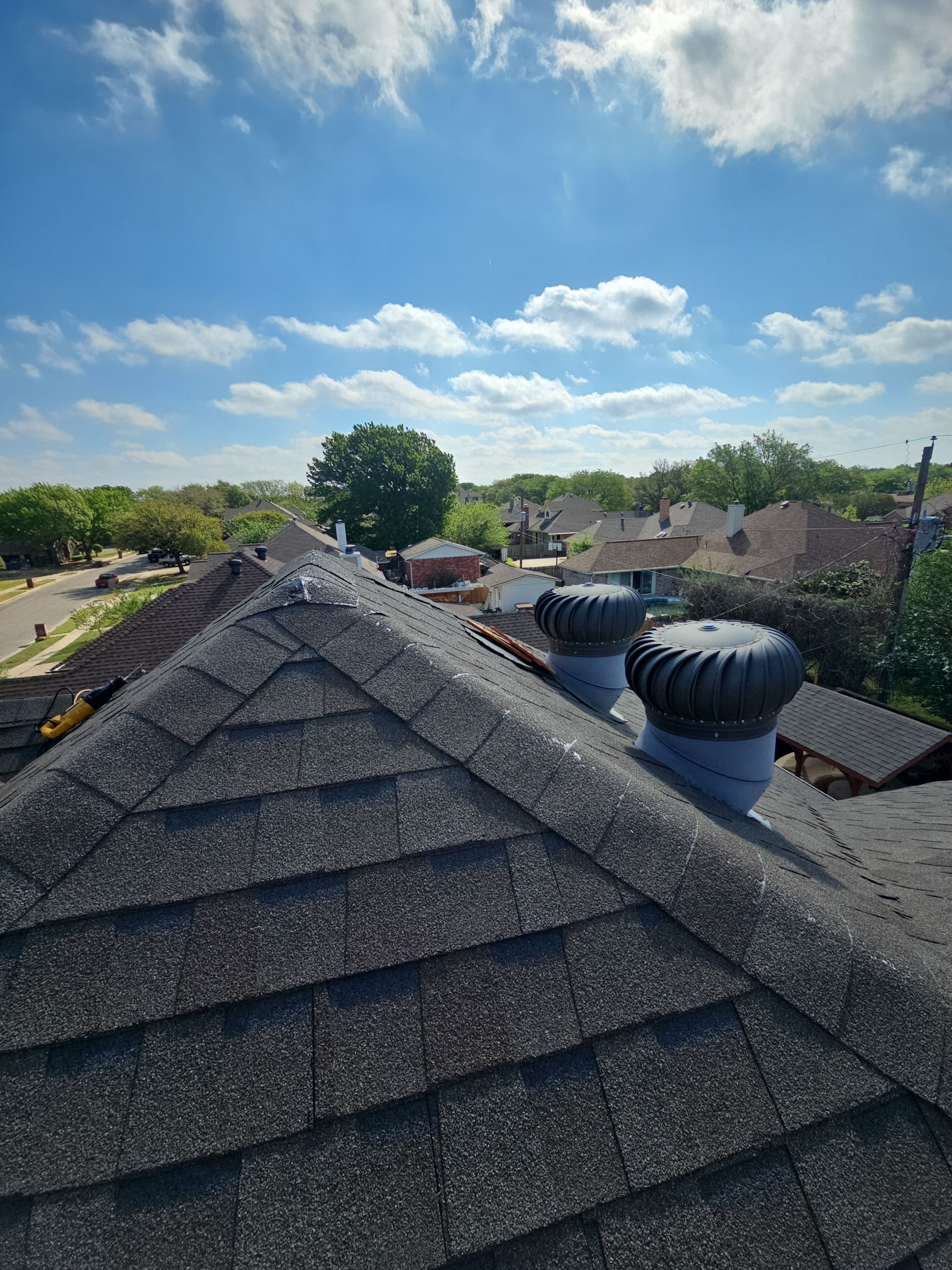 Roof Repair & Ventilation Upgrade in North Richland Hills, TX by road roofing llc