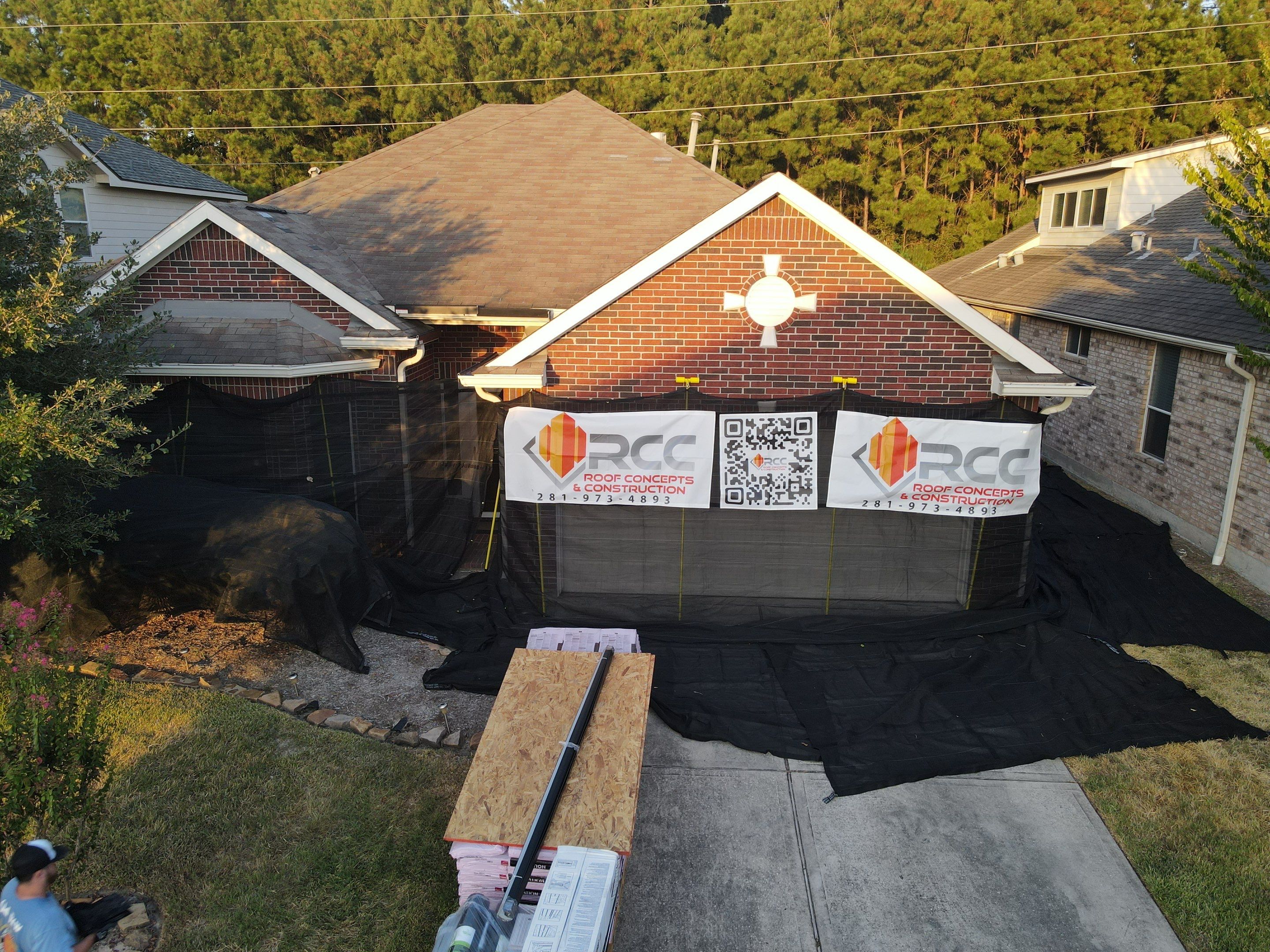 Residential Roofing Installation using Owen's Corning by Roof Concepts Construction