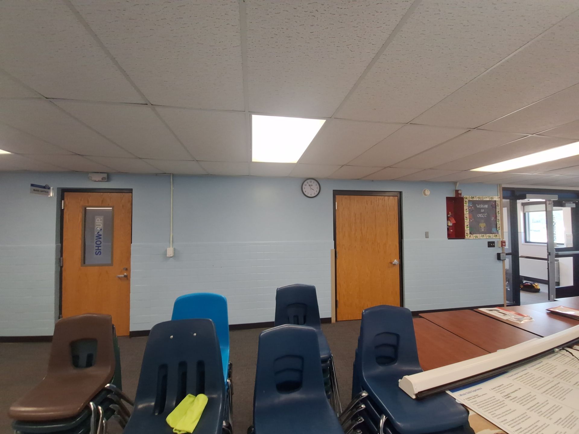 Early Childhood Center Interior Painting and Drywall Repair in Muskegon by Gordon Painting