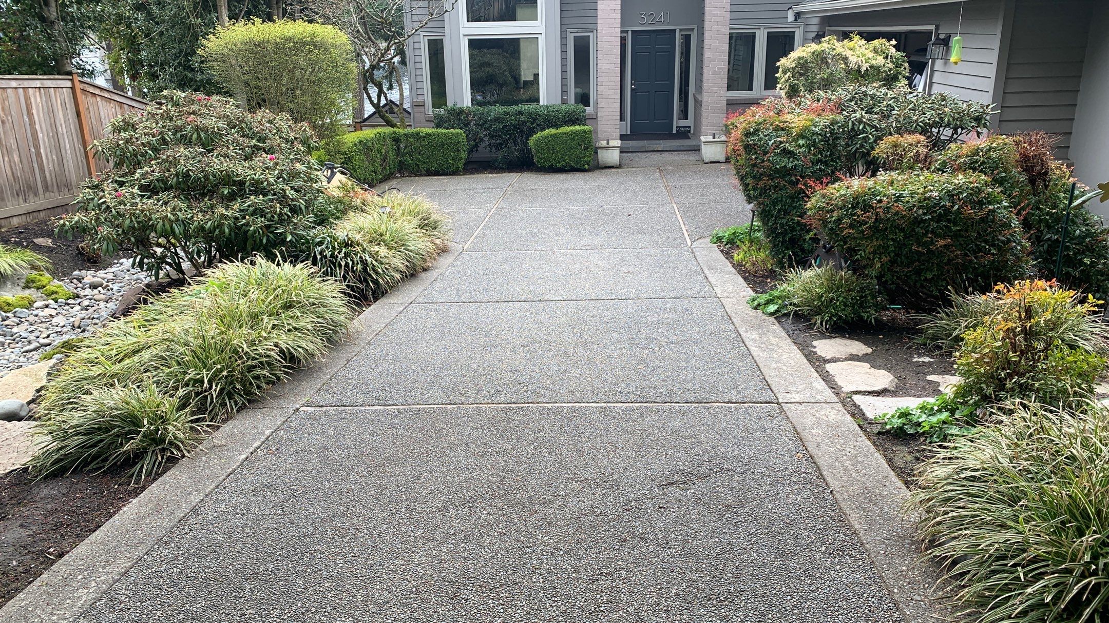 Eggers | Aggregate Finish Driveway, Concrete Project  by Jireh Asphalt & Concrete Inc 