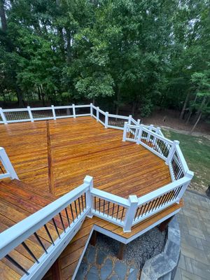 Deck using Wood Sealant