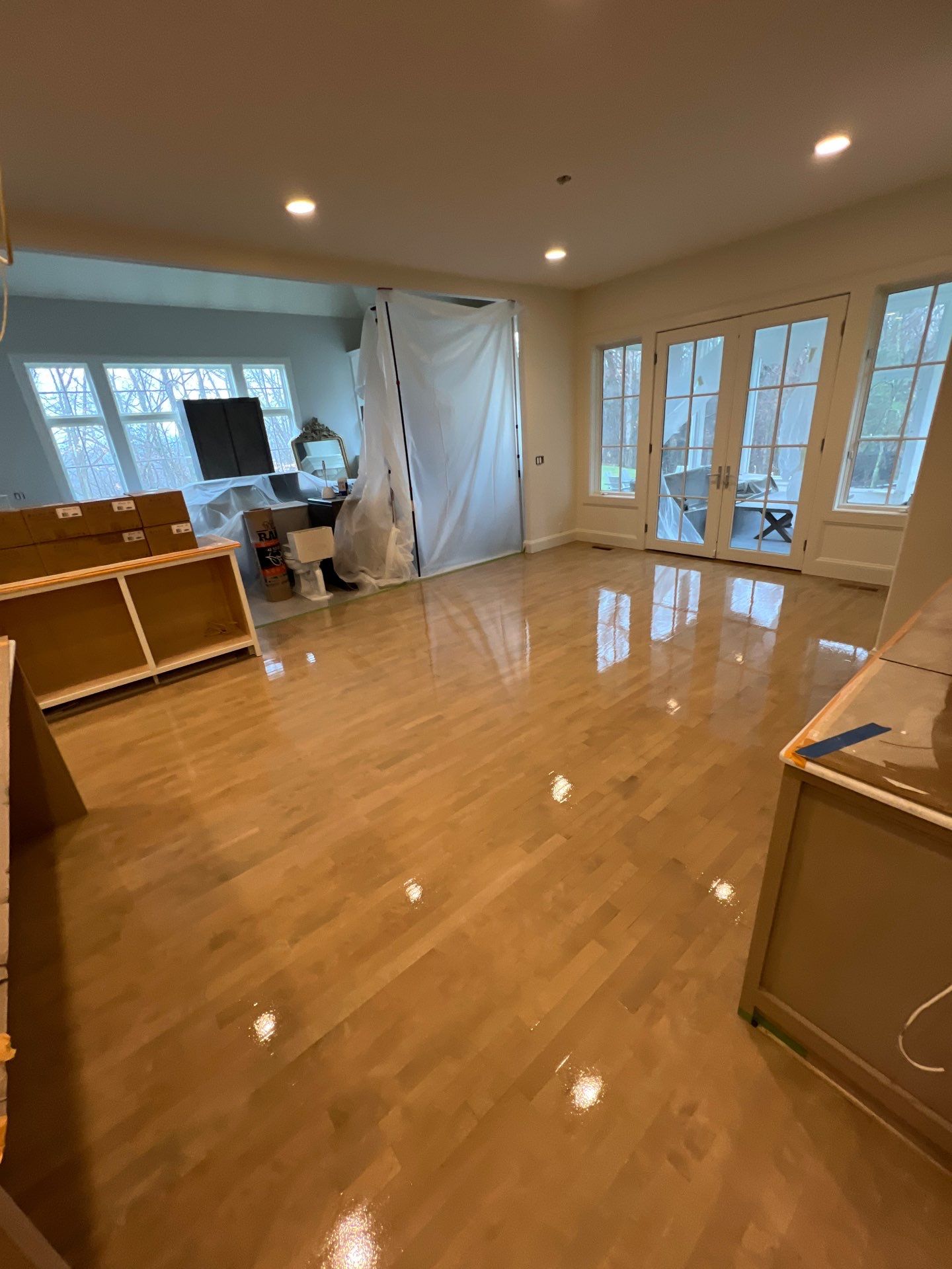 This refinish is UNRECOGNIZABLE! by RTBaldwin Hardwood Floors