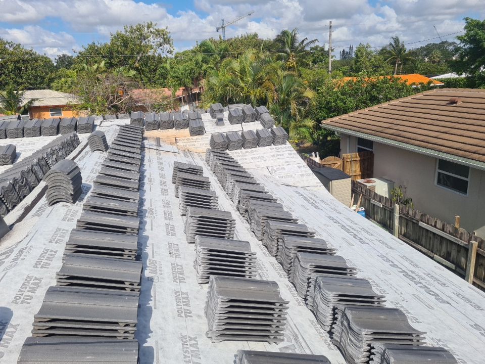 Residential Roofing Installation using WestLake Roofing Tile by BLUES BROTHERS CONSTRUCTION CORP