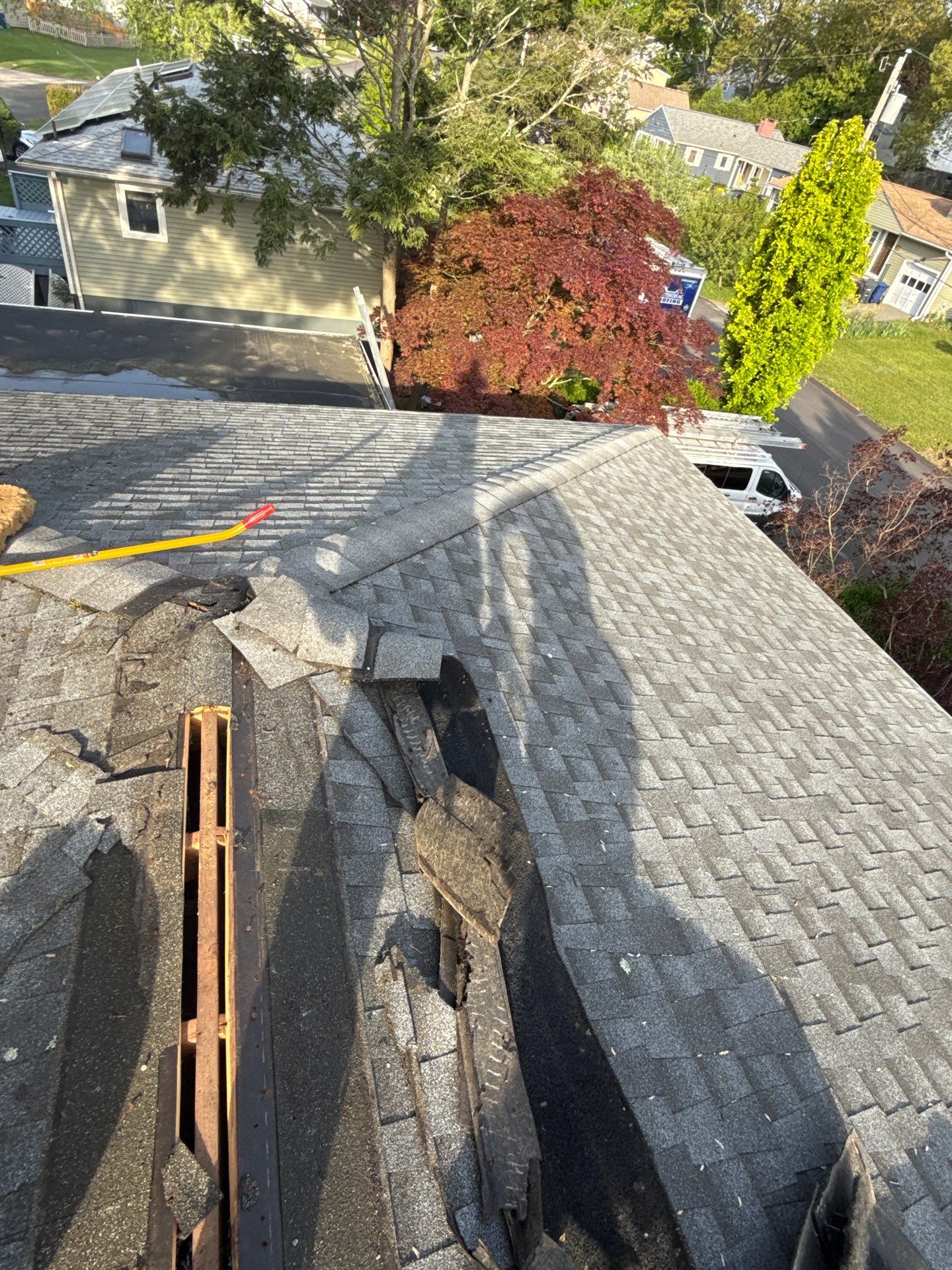 Project in Warwick by RHODY RIDGE ROOFING