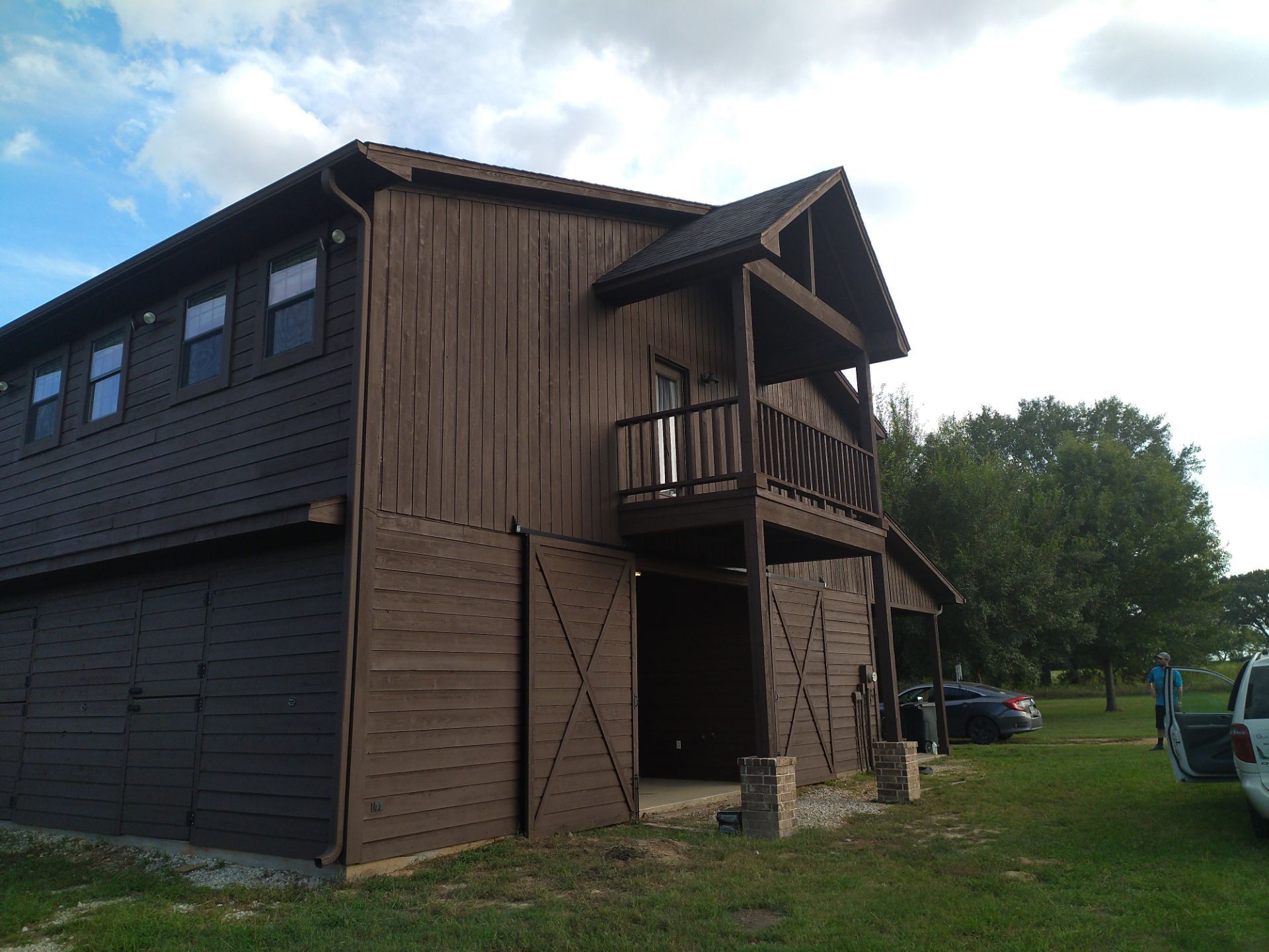 Exterior Staining Project - Flint, Texas by Quality Coats Painting