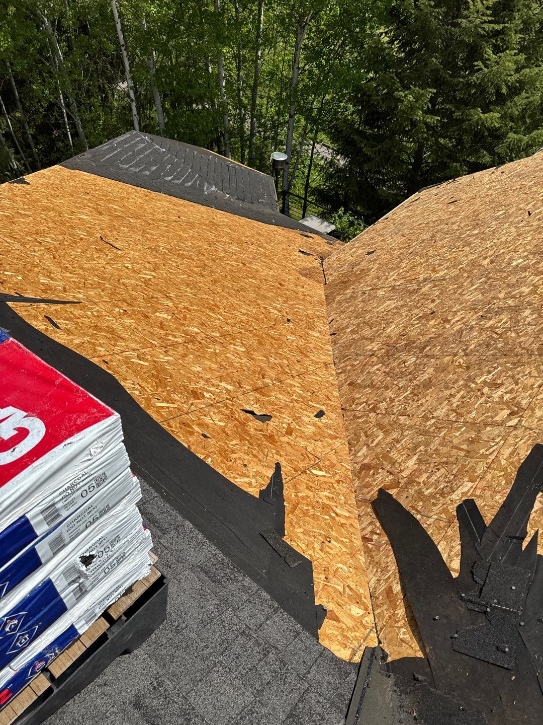 GAF HDZ Charcoal Roof Replacement  by Montana Roofing Solutions