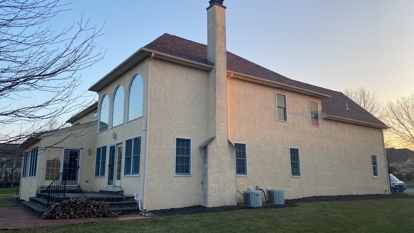 Roofing Installation using CertainTeed Landmark Pro - Max Def Burnt Sienna by Storm Guard of Ches-Mont PA