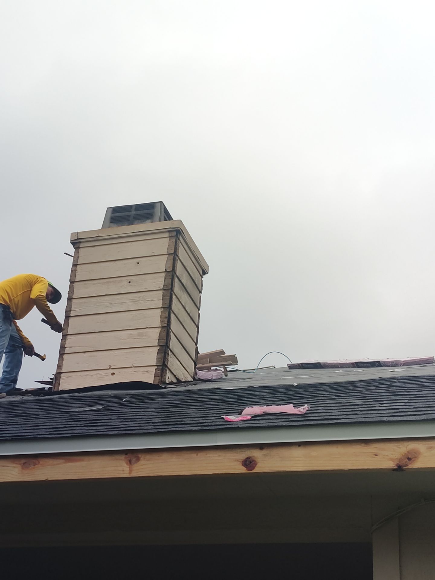 Nothing looks nicer than a little black roof by Bayfront Roofing and Construction