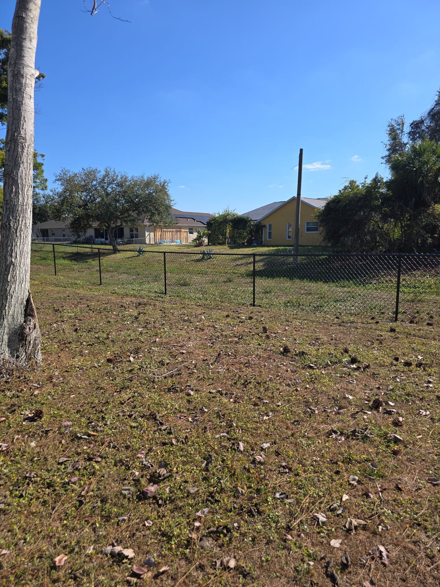 Chain Link Install in North Port by True Fence LLC