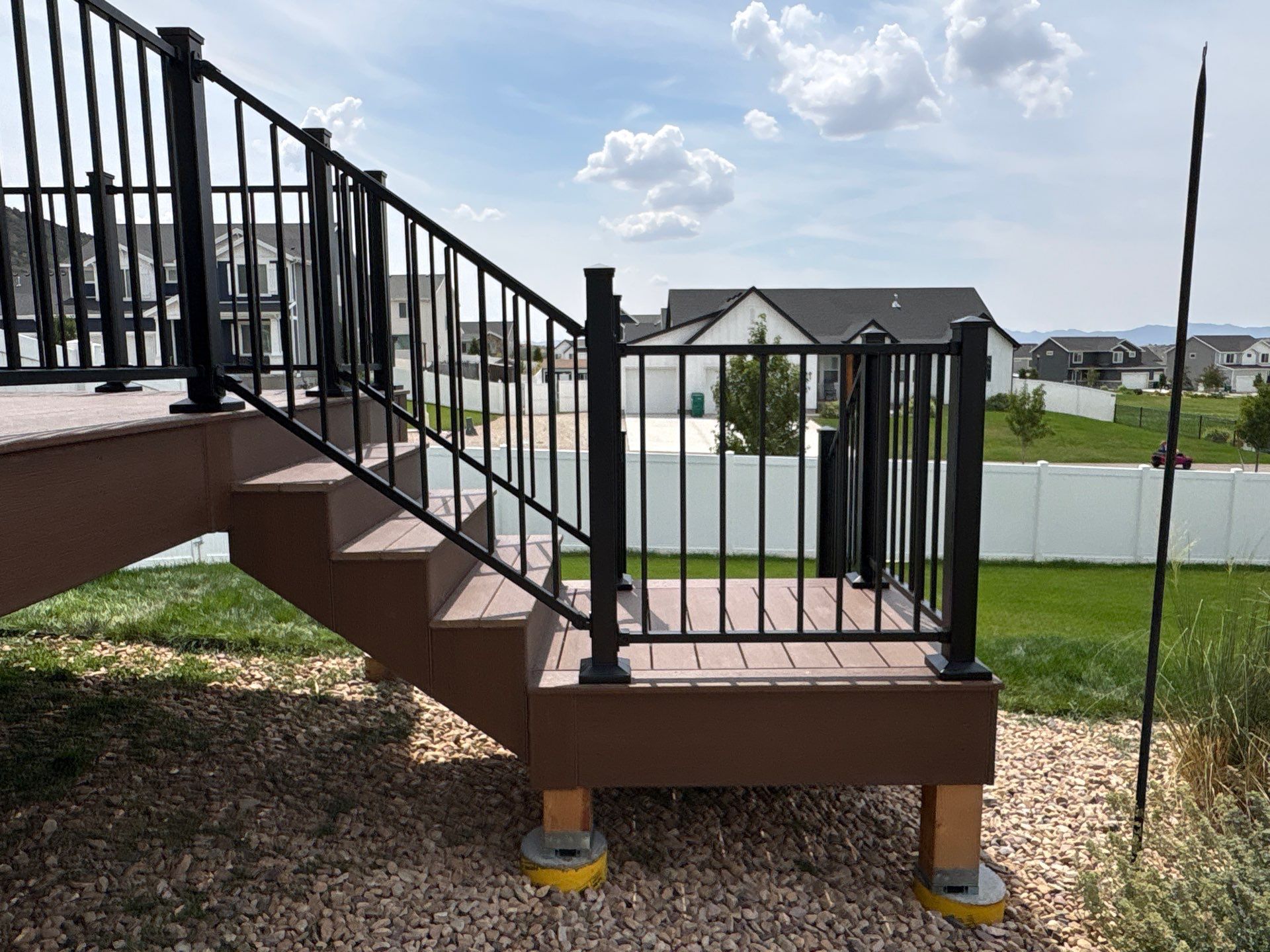 Accessible Backyard Deck Addition by SAGE Decks