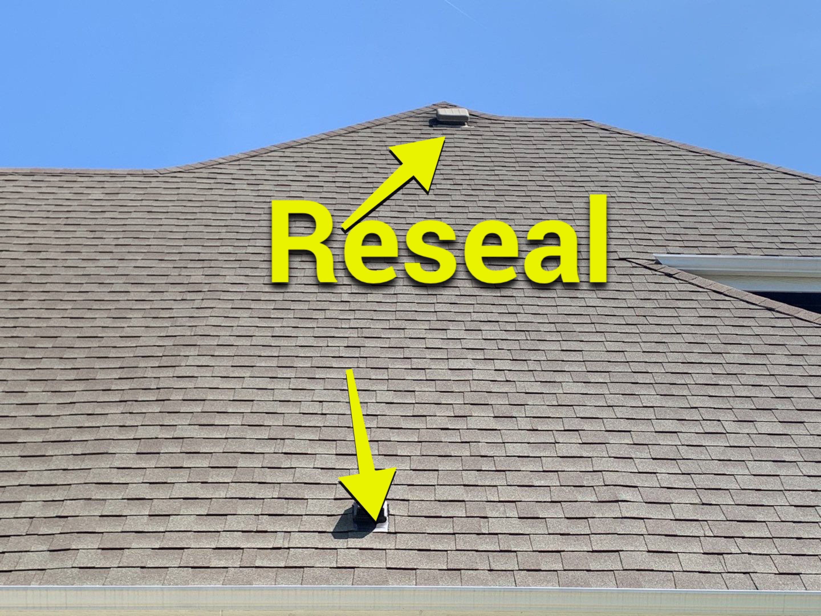 Saved the life of another roof.  Don’t Prematurely Replace Your Roof.  by Save My Roof,LLC