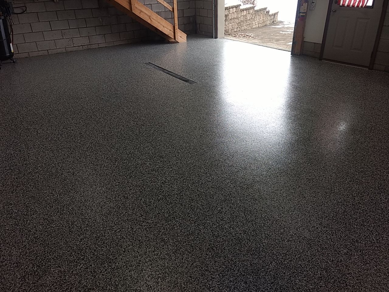 Garages Using Domino by Fantastic Floors by Miller Custom Exteriors 