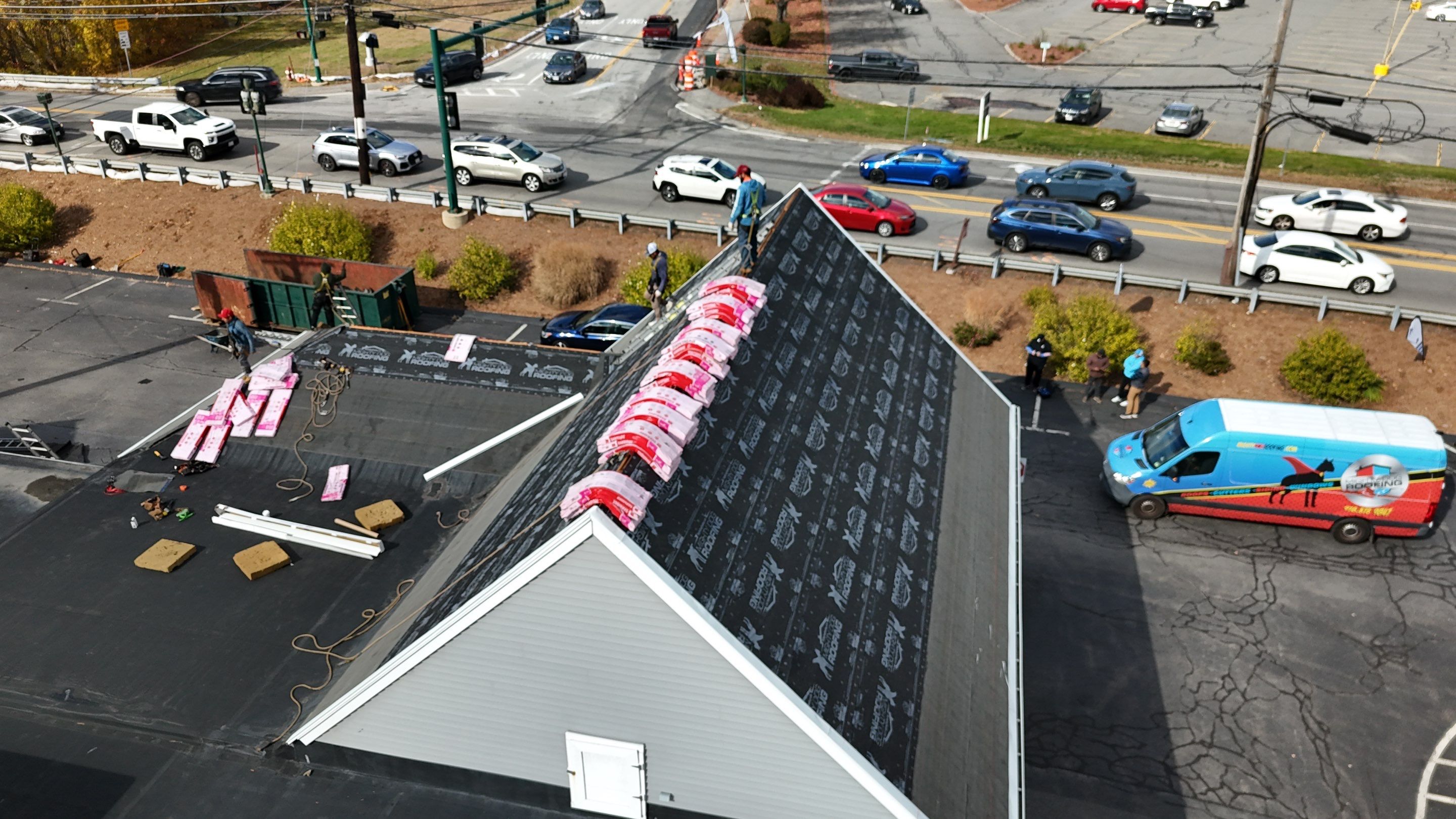 Acton EPDM Roof Edge Reconstruction with Tapered Insulation System by Mighty Dog Roofing of Greater Middlesex County