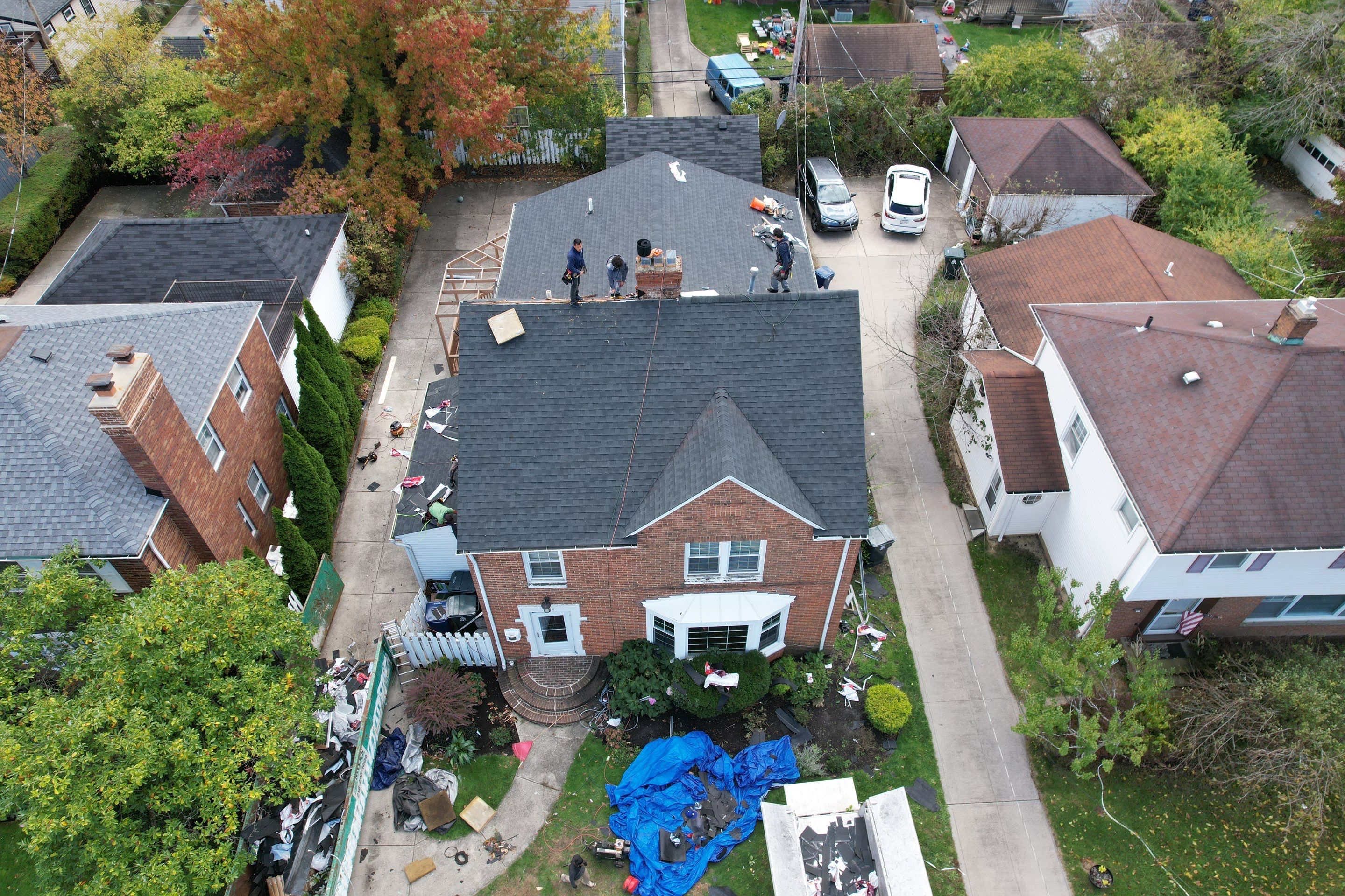 Cleveland Heights Roof Replacement by Atlas Roofing & Restoration