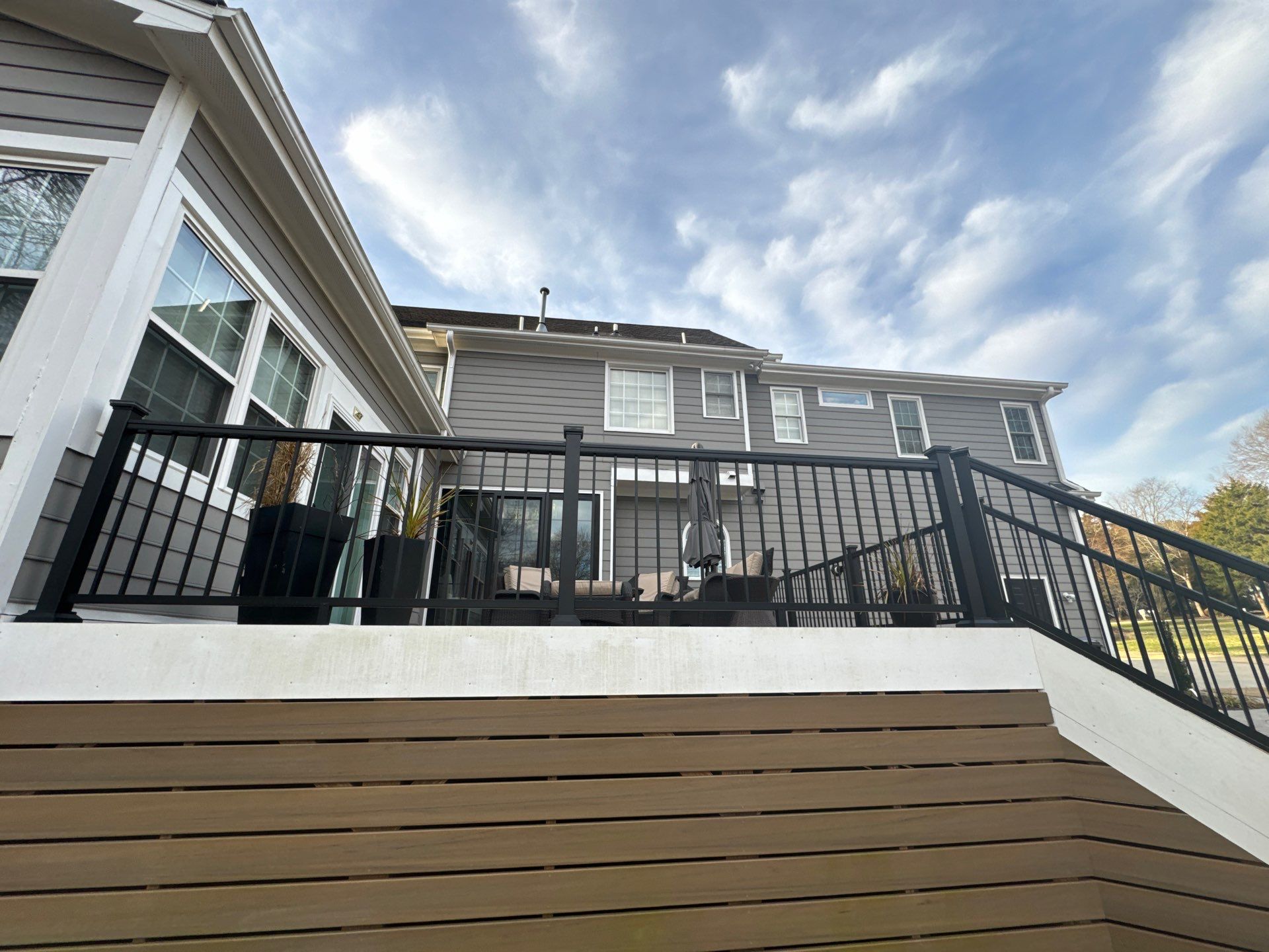 Full exterior painting by GonzalezPainters & Contractors Inc 