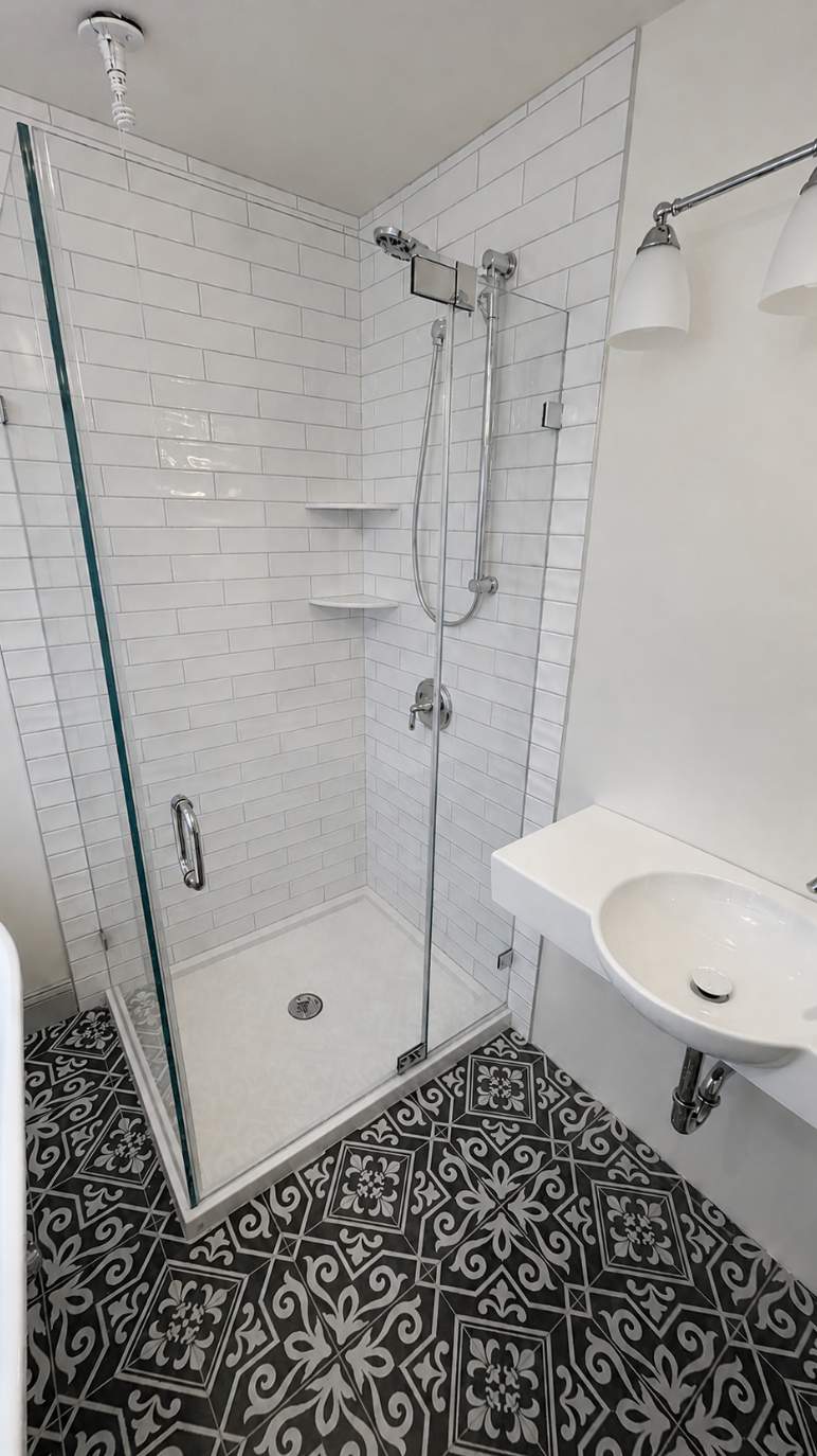 Lawler Bathroom Remodel by Integrity Tile and Home LLC