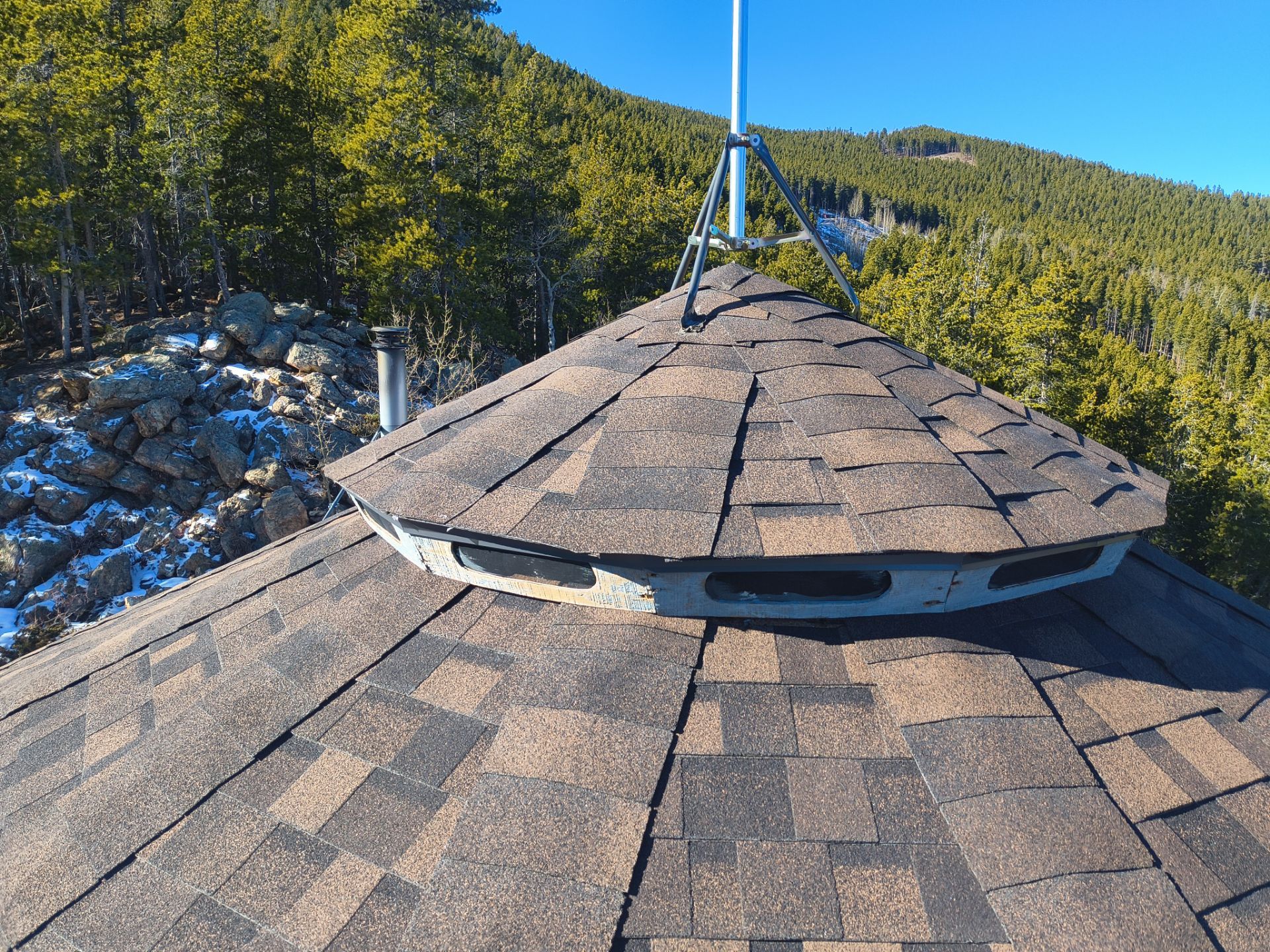 5981 Bear Paw Road • Golden, CO 80403 by Vertical Roofing Co