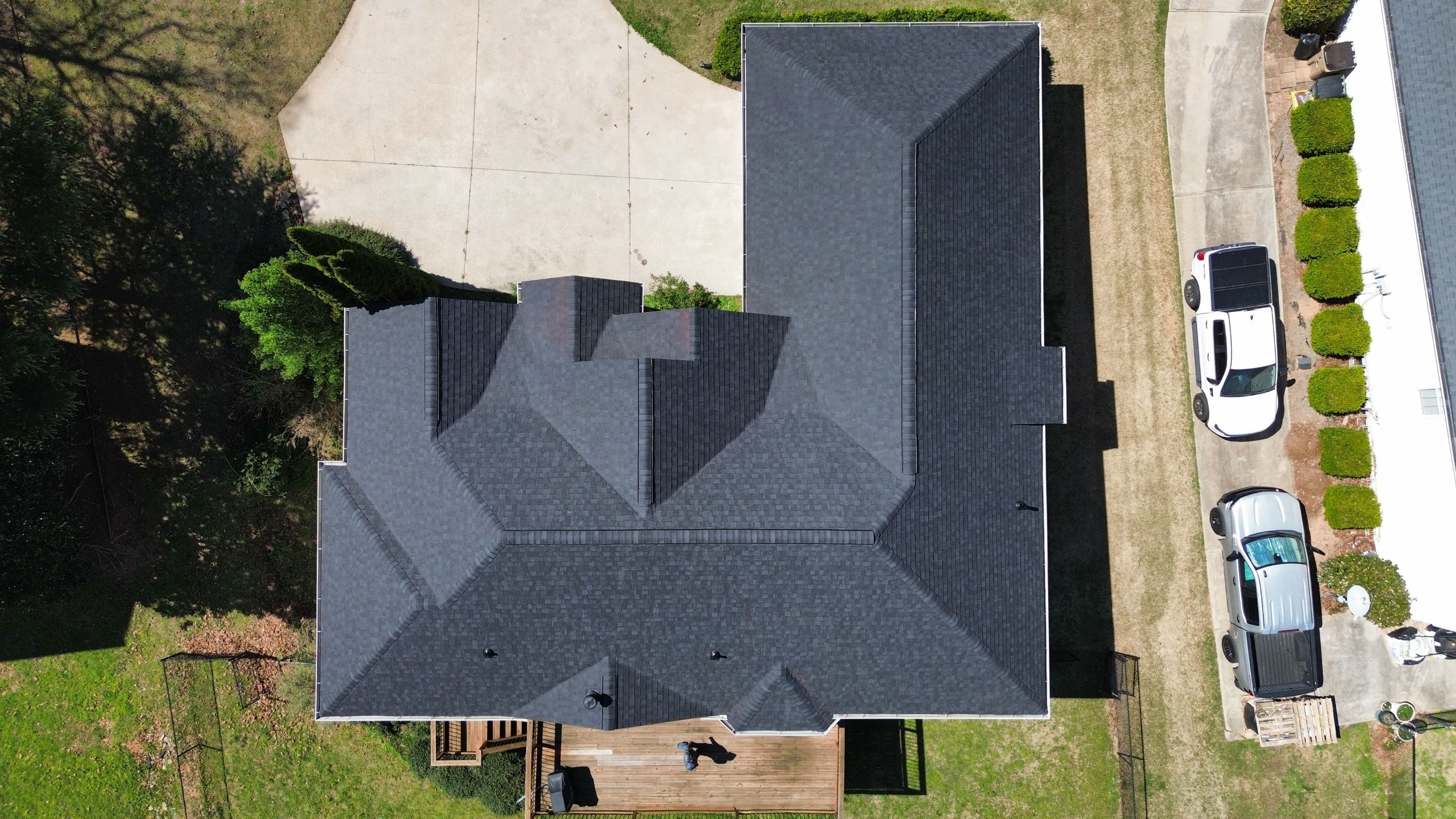 Gainesville, GA Roof Replacement CertainTeed Landmark Pro Max Def Charcoal Black by Reset Roofing
