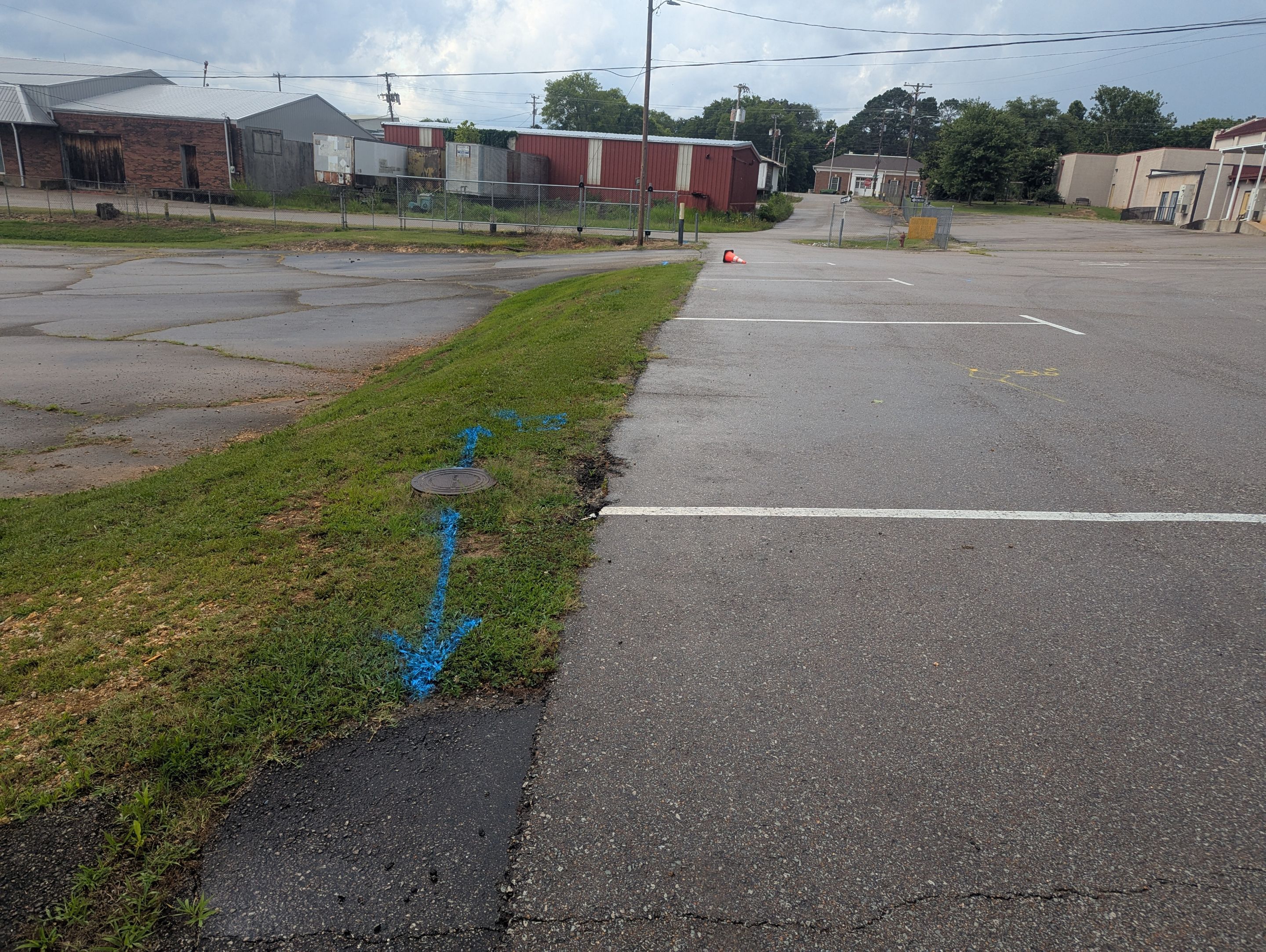 Utility Locate and GPR (School Project) by Alsip Locating Service, LLC