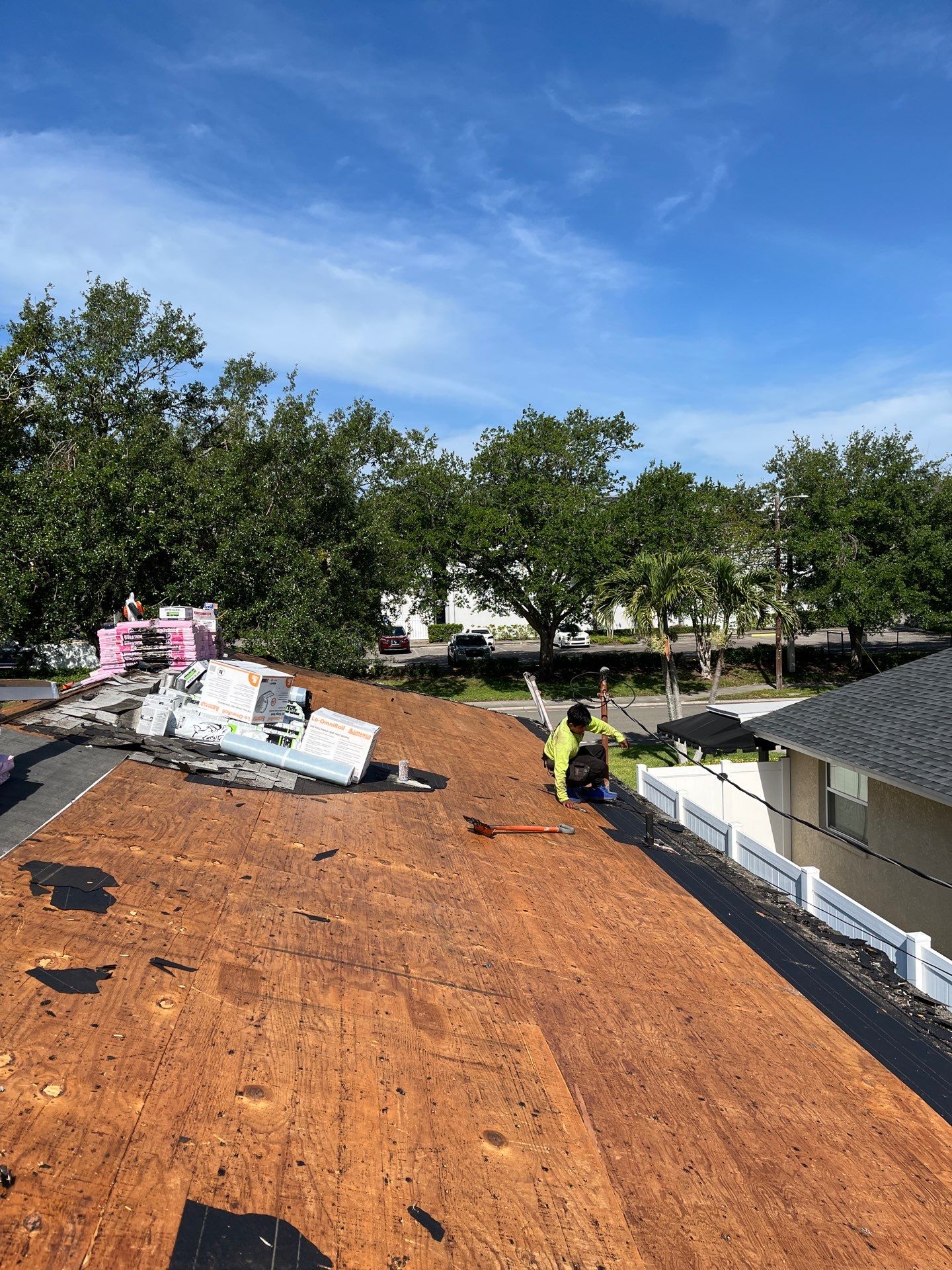 Project in St. Petersburg 33703 by Mitchell Roofing Company LLC 