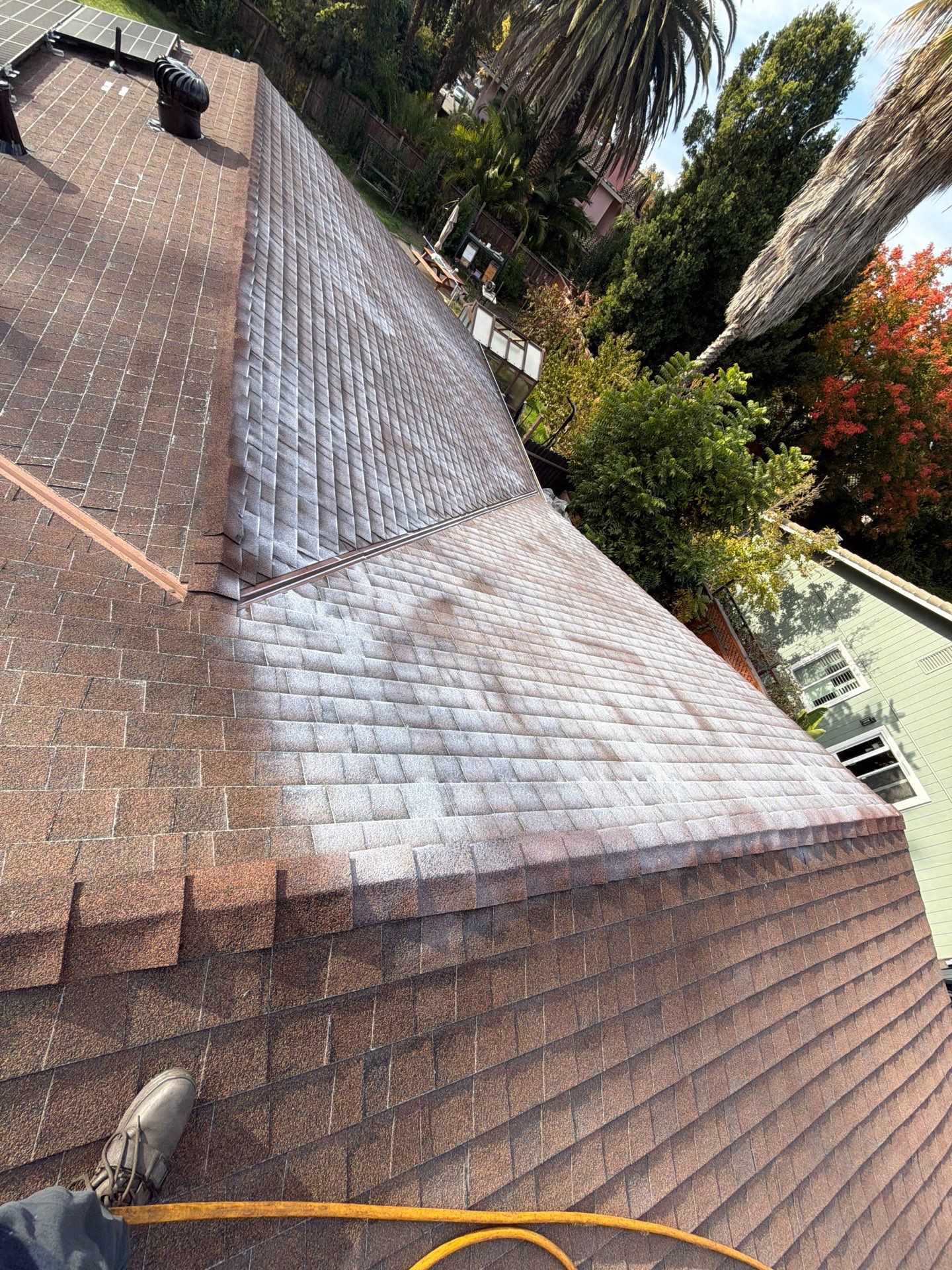 Roof Rejuvenation using Roof Maxx Treatment by Roof Maxx of Folsom