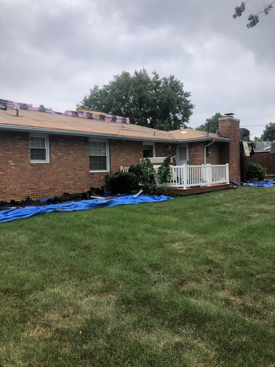 Project in Muncie, IN by Rodeffer Roofing INC