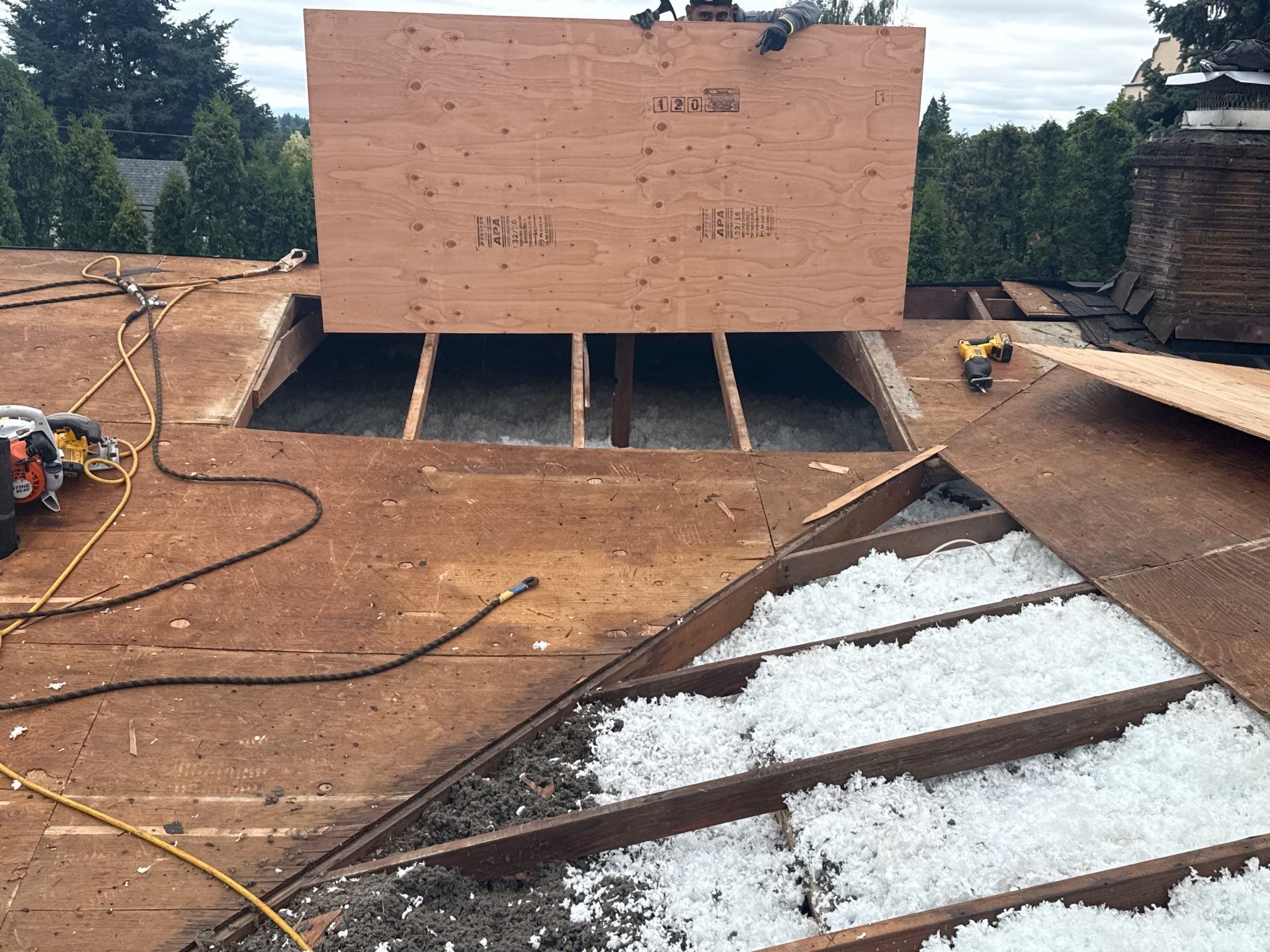 Project in Portland by Tom Leach Roofing