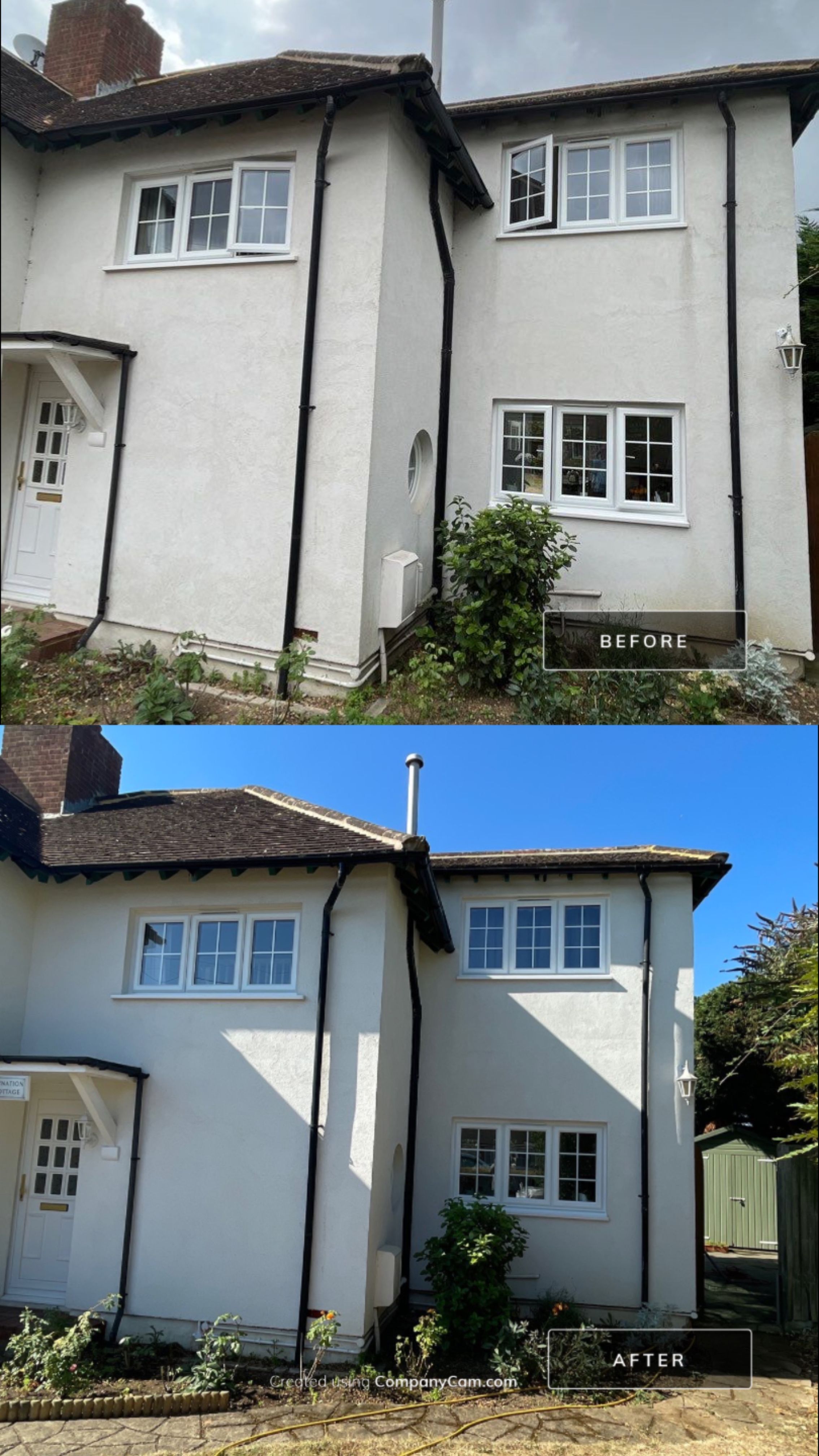Render Clean using Gardiner Backpacks by Ges Exterior Cleaning ltd