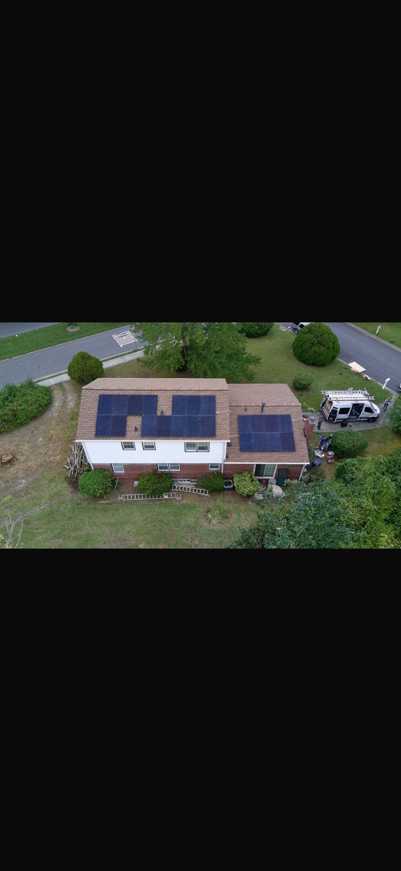 Project in Virginia Beach by Trident Solar