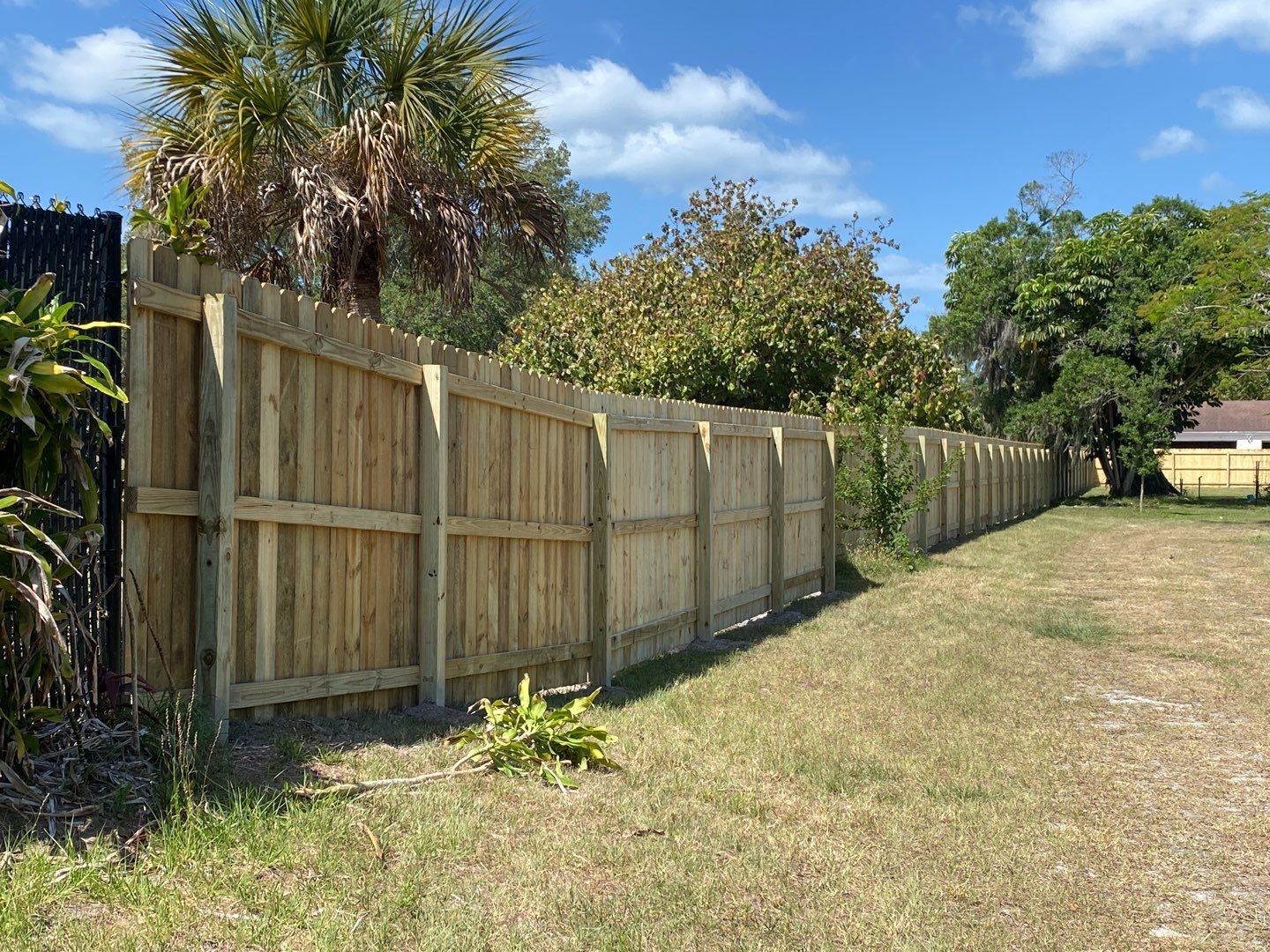 Bradenton, FL 6ft. Treated Board on Board Privacy Fence  by Asap fence and gates, LLC
