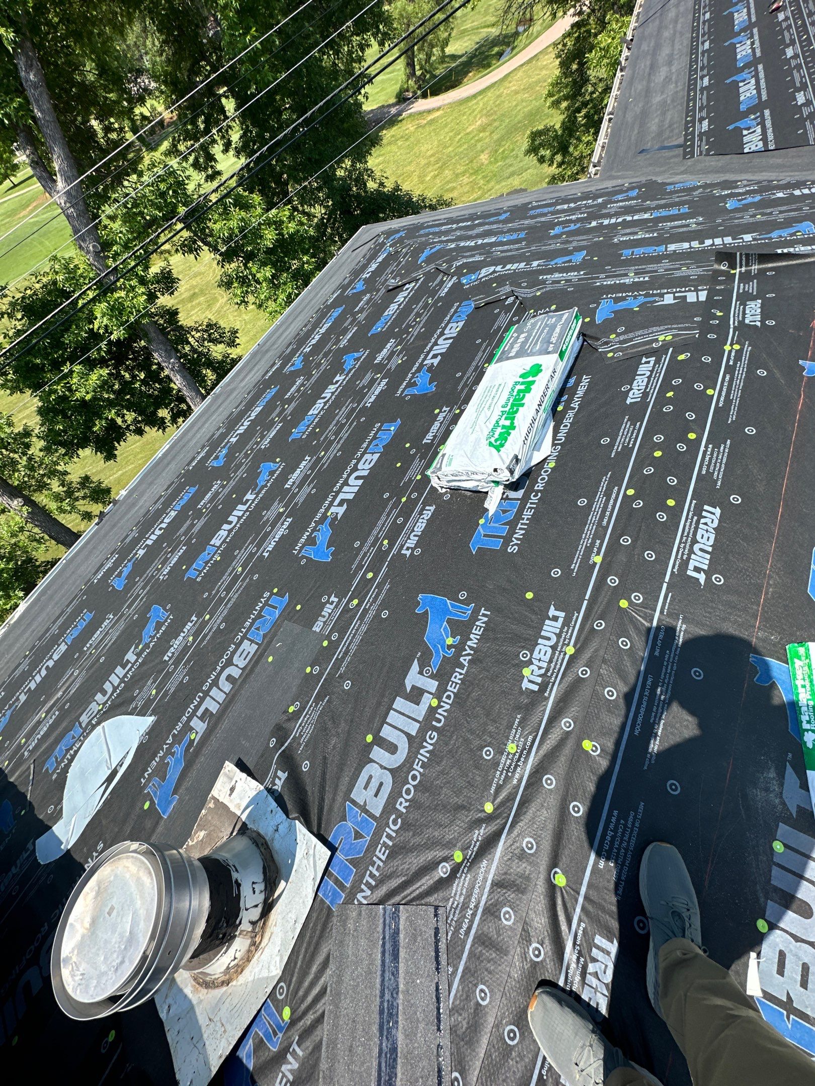 Residential Roofing Installation using Malarkey Shingles by Weather-Tite Exteriors LLC