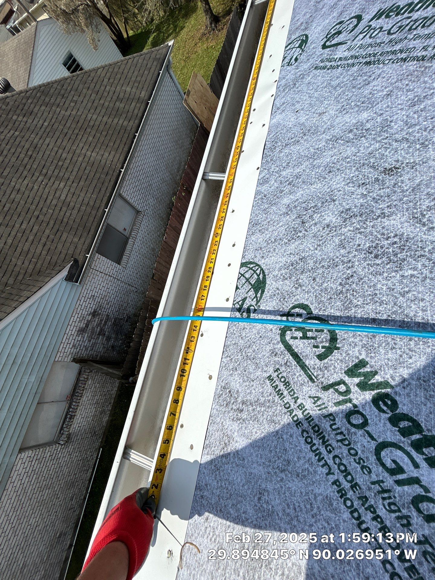 Project in Gretna by Robertson Roofing & Siding Inc