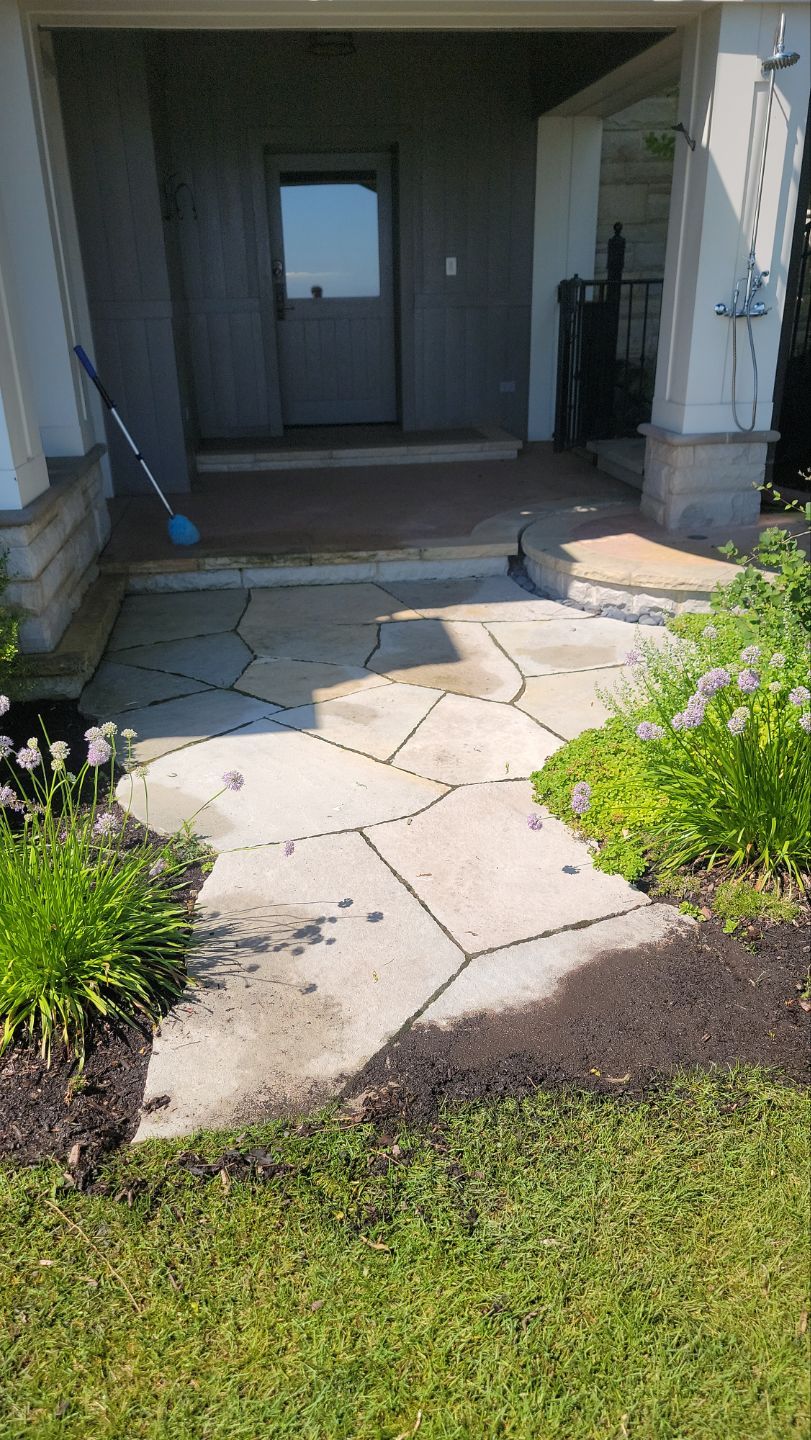 Brick paver clean, sand and seal.  using Surebond SB-1300 by Northern Power Washing LLC.