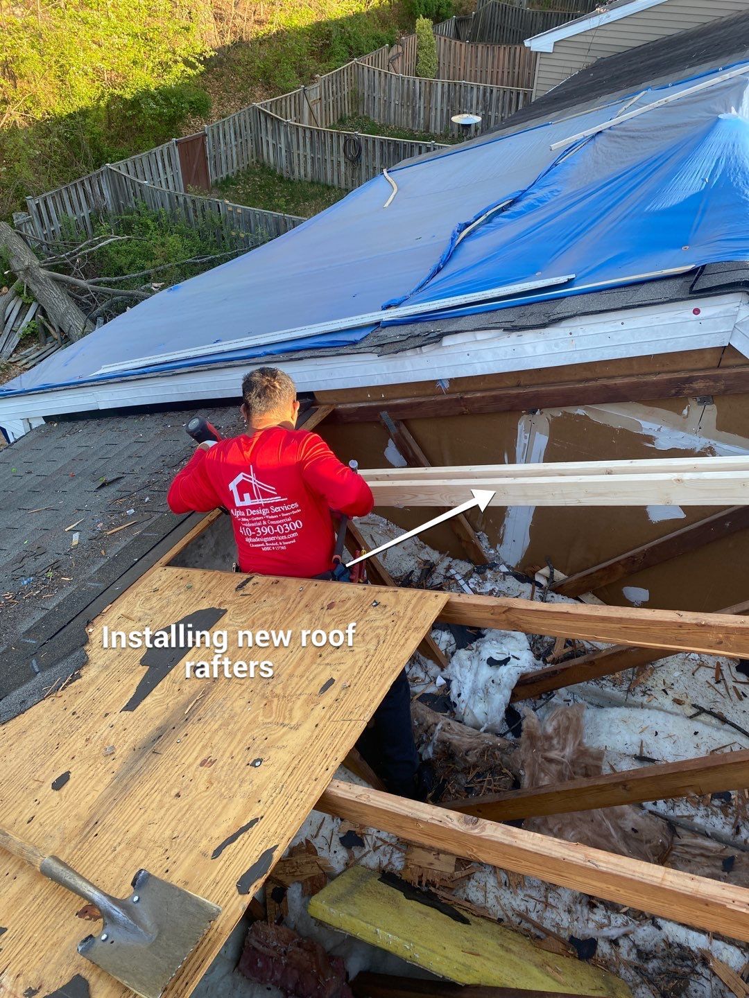 Roof Repair  by Alpha Design Services